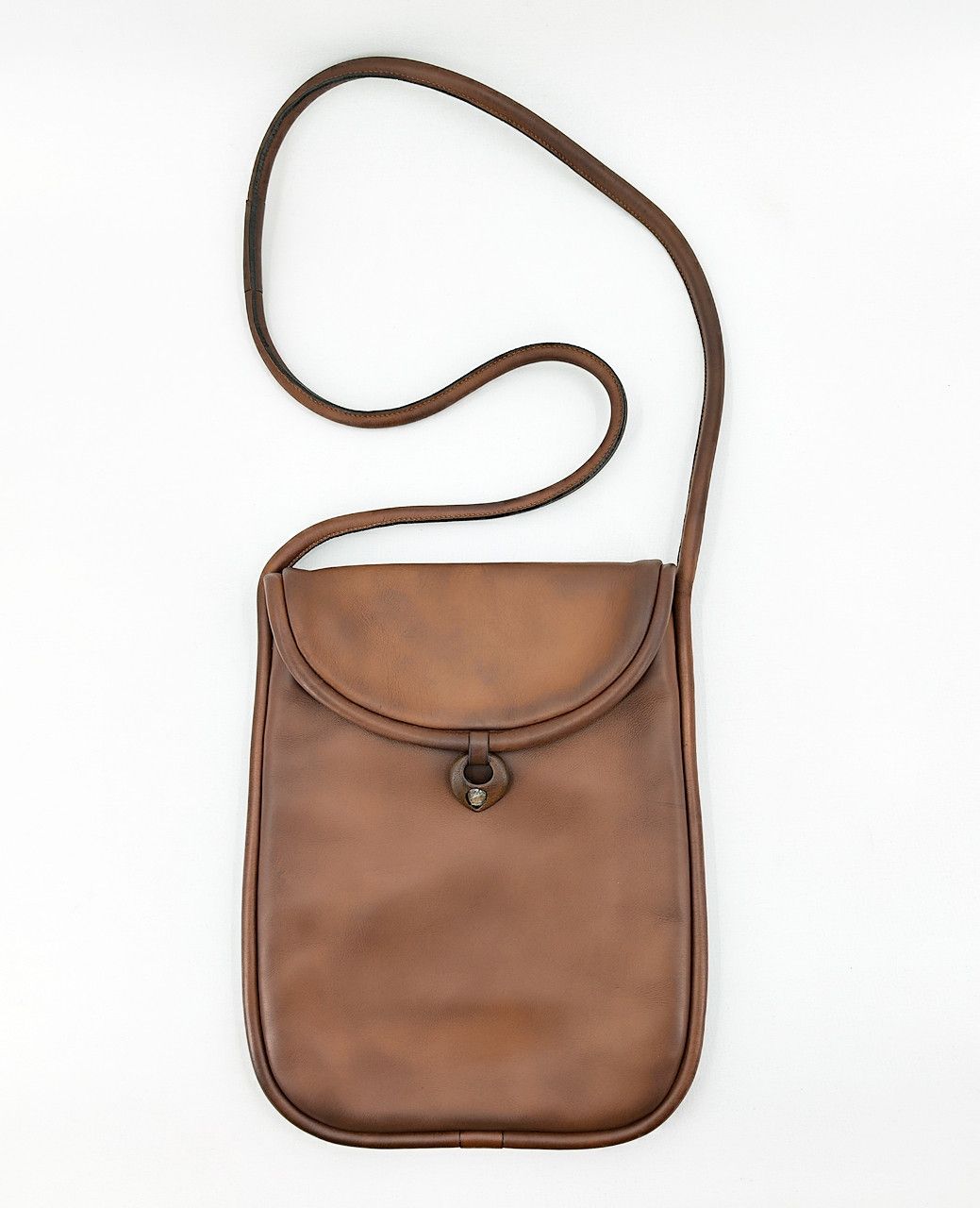 Leather LALIQUE full brown calf leather sling bag Size ONE SIZE - 12 Thumbnail
