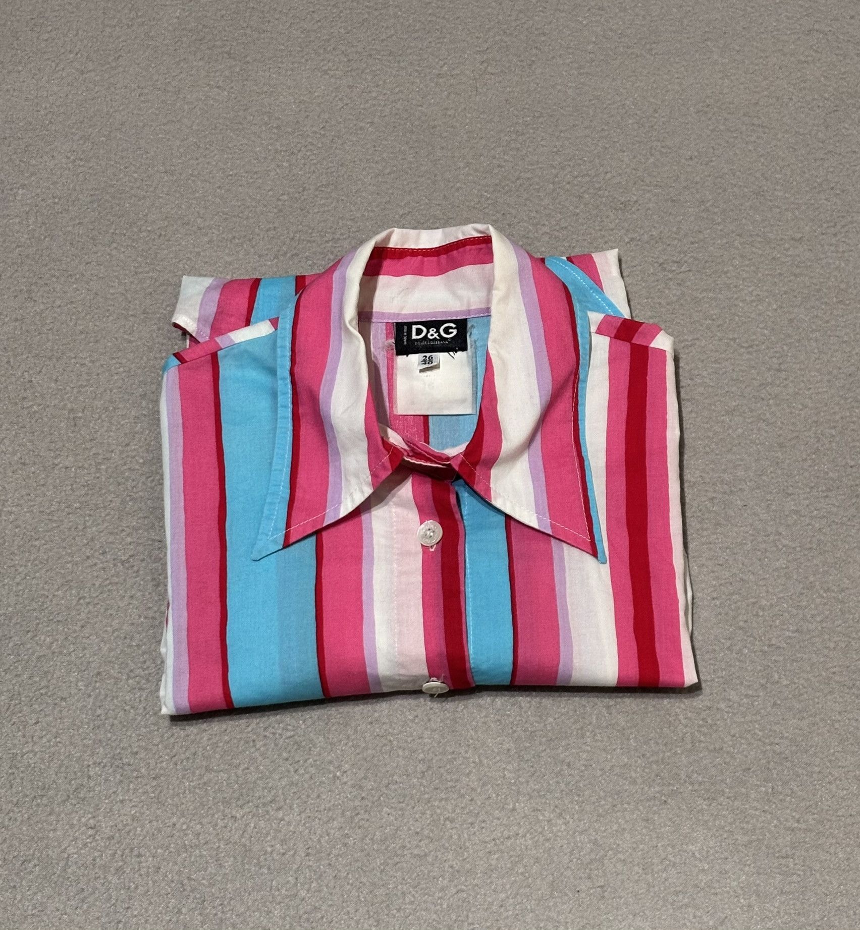 Dolce & Gabbana Dolce Gabbana shirt stripes Multicolor size 40 Size S / US 4 / IT 40 - 17 Thumbnail