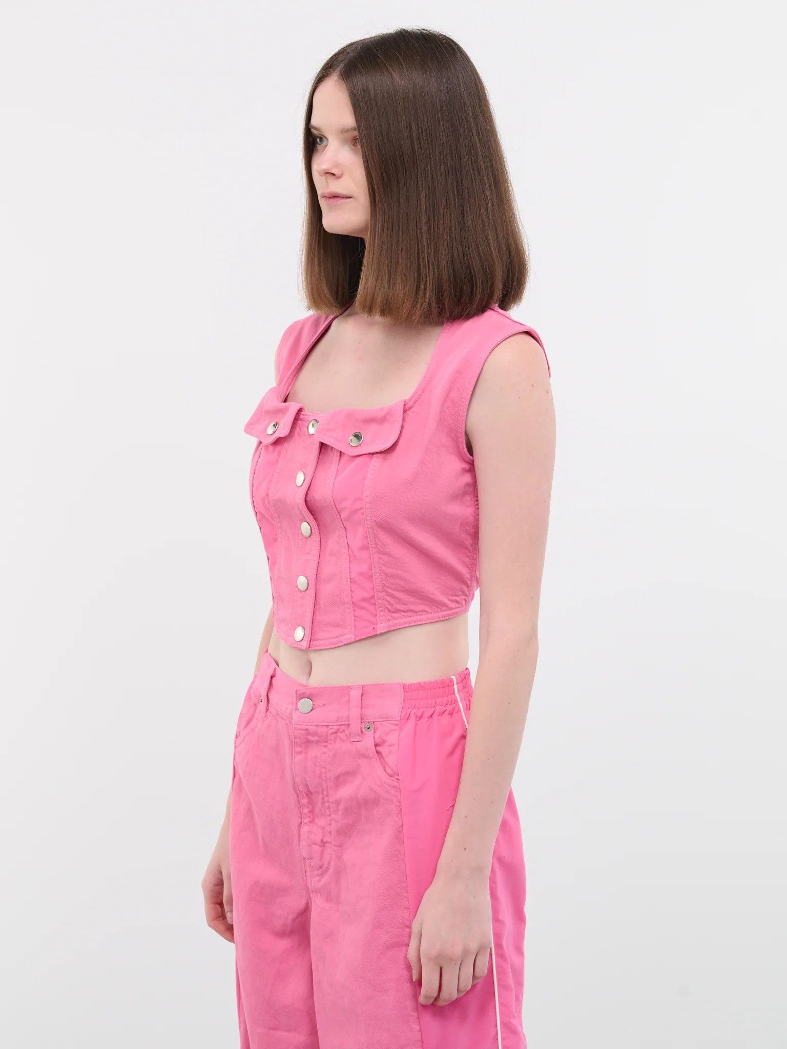 Ambush Design $660 Ambush Cropped Denim Top Size XS / US 0-2 / IT 36-38 - 3 Thumbnail