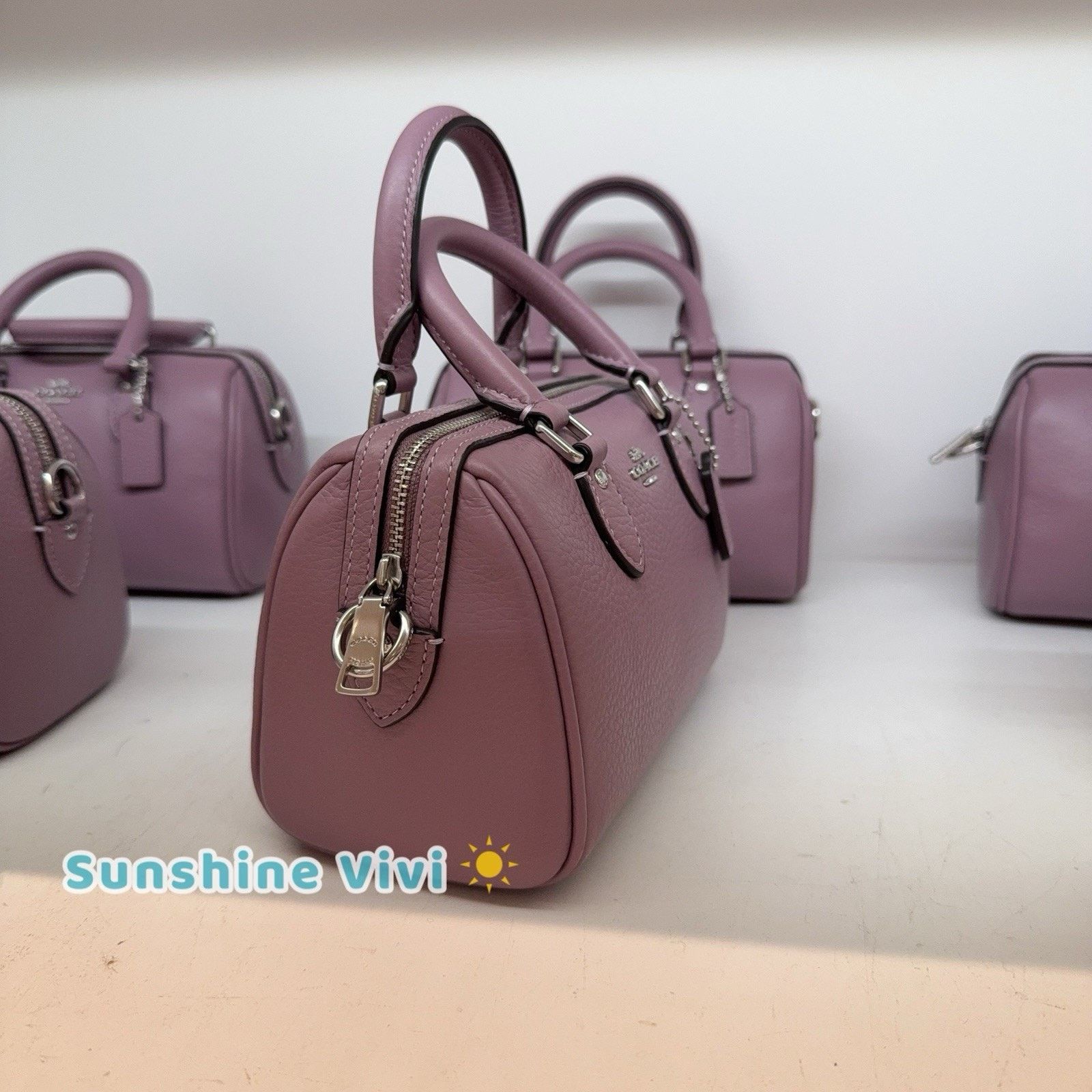 Coach NWT Coach Mini Rowan Crossbody/Satchel Leather CW328 Jasmine Size ONE SIZE - 2 Thumbnail
