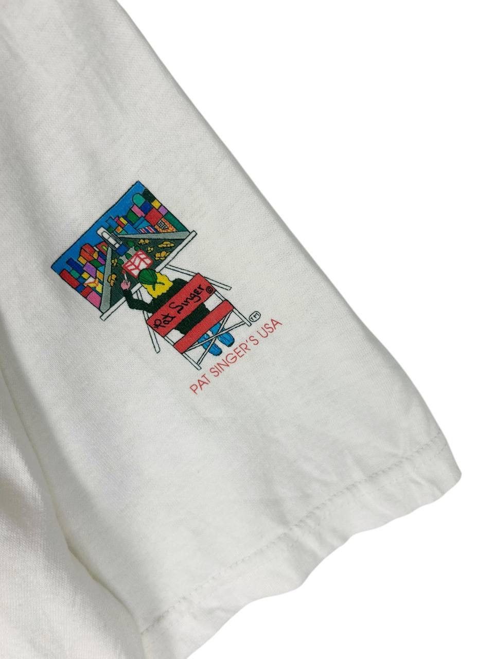 Vintage Vintage 90s Pat singer Painting Art Work, Rockefeller Cnter Size US M / EU 48-50 / 2 - 4 Thumbnail