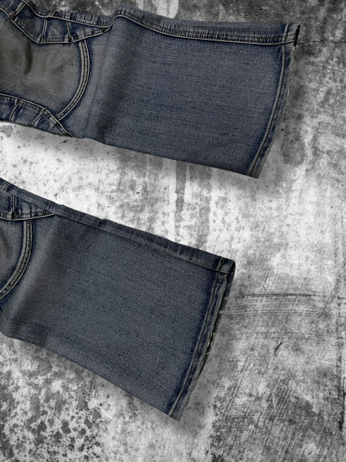 Japanese Brand Vintage 90’s Designer Southern Distressed Dirt Bikers Denim Size US 32 / EU 48 - 4 Thumbnail