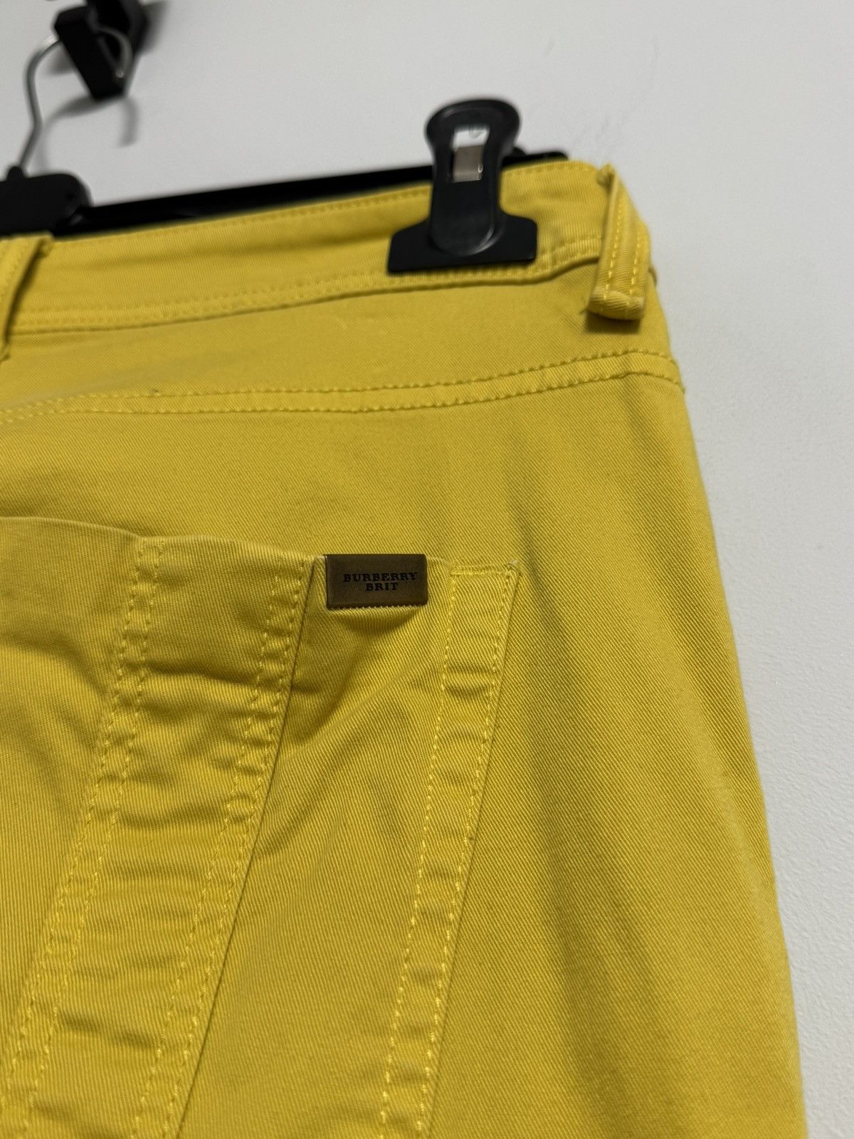 Burberry Burberry Brit Women’s Pants Luxury Red Skinny Size 27" / US 4 / IT 40 - 11 Thumbnail