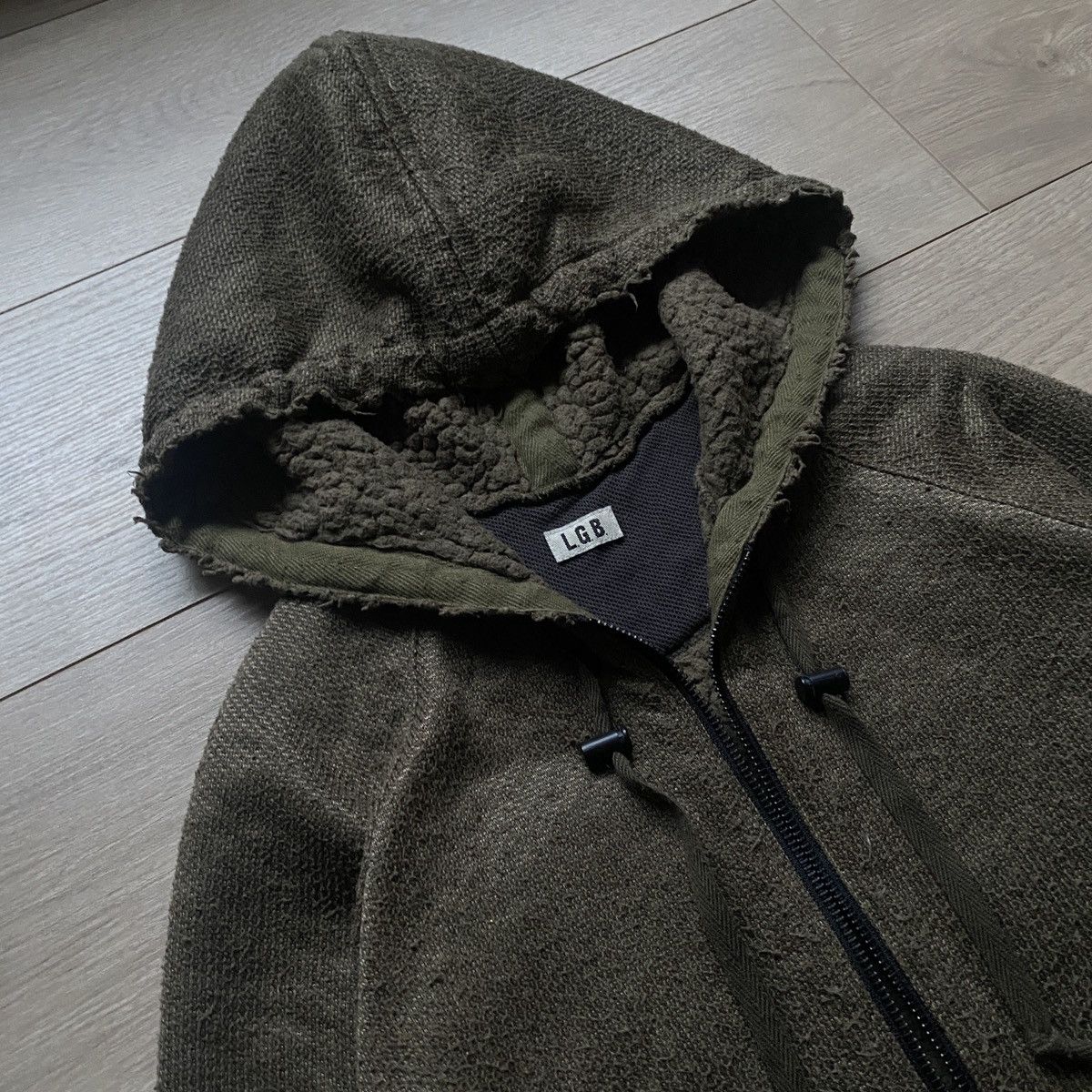 L.G.B. LGB Fur Boxer Hoodie