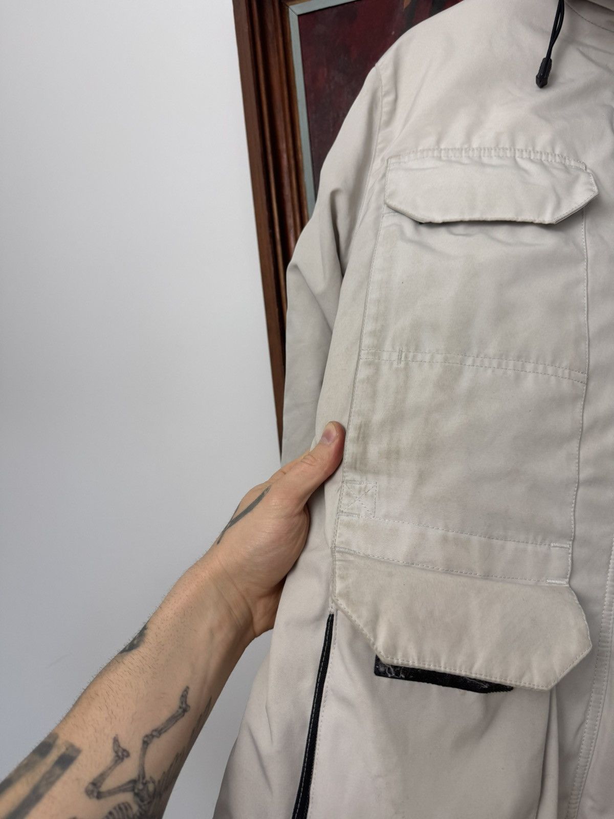 Canada Goose Canada Goose Expedition Beige Down Fur Coat Parka Jacket Size US XS / EU 42 / 0 - 9 Thumbnail