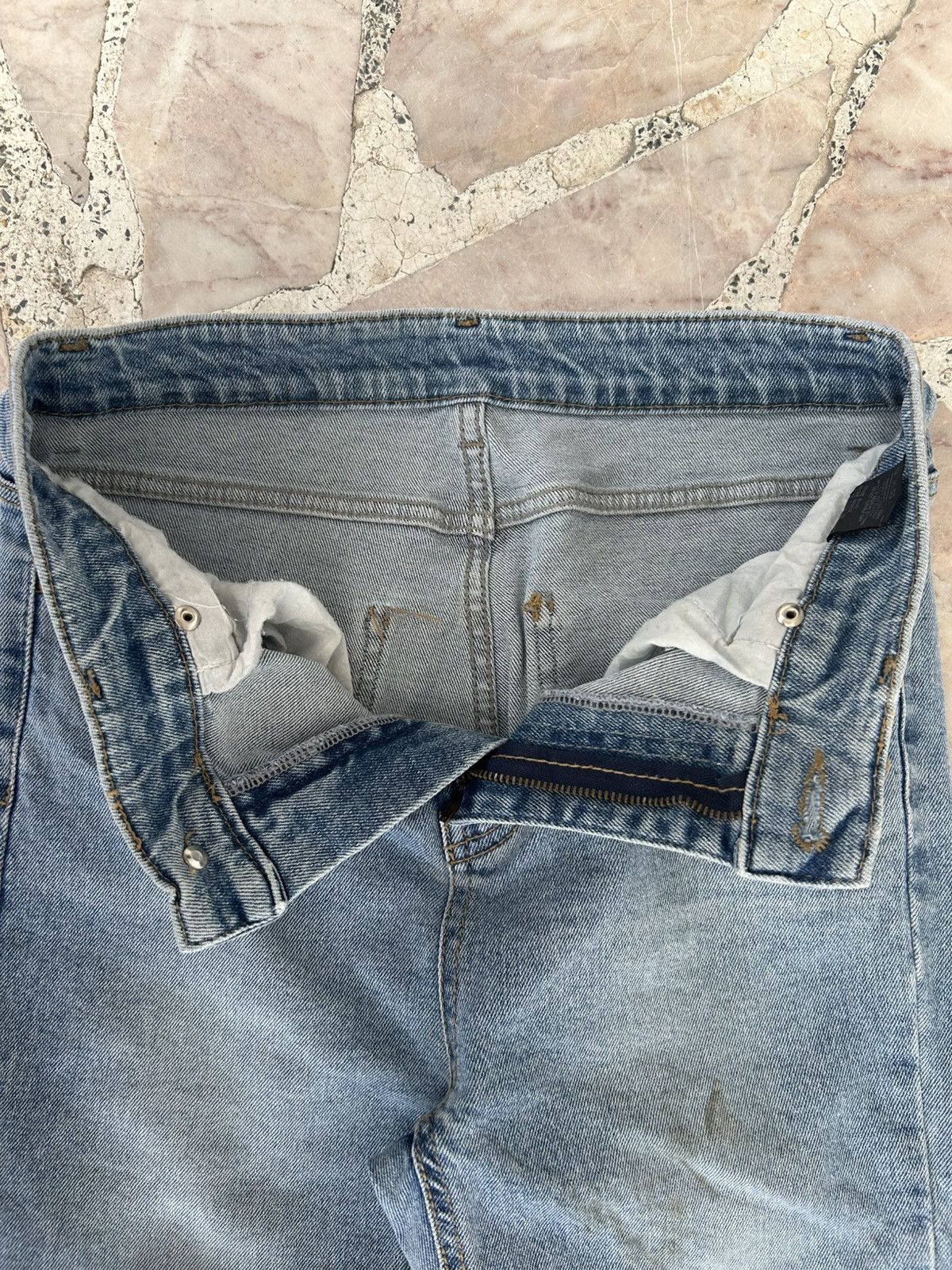 Japanese Brand Monster Japan Flare Denim Jeans Size US 28 / EU 44 - 11 Thumbnail
