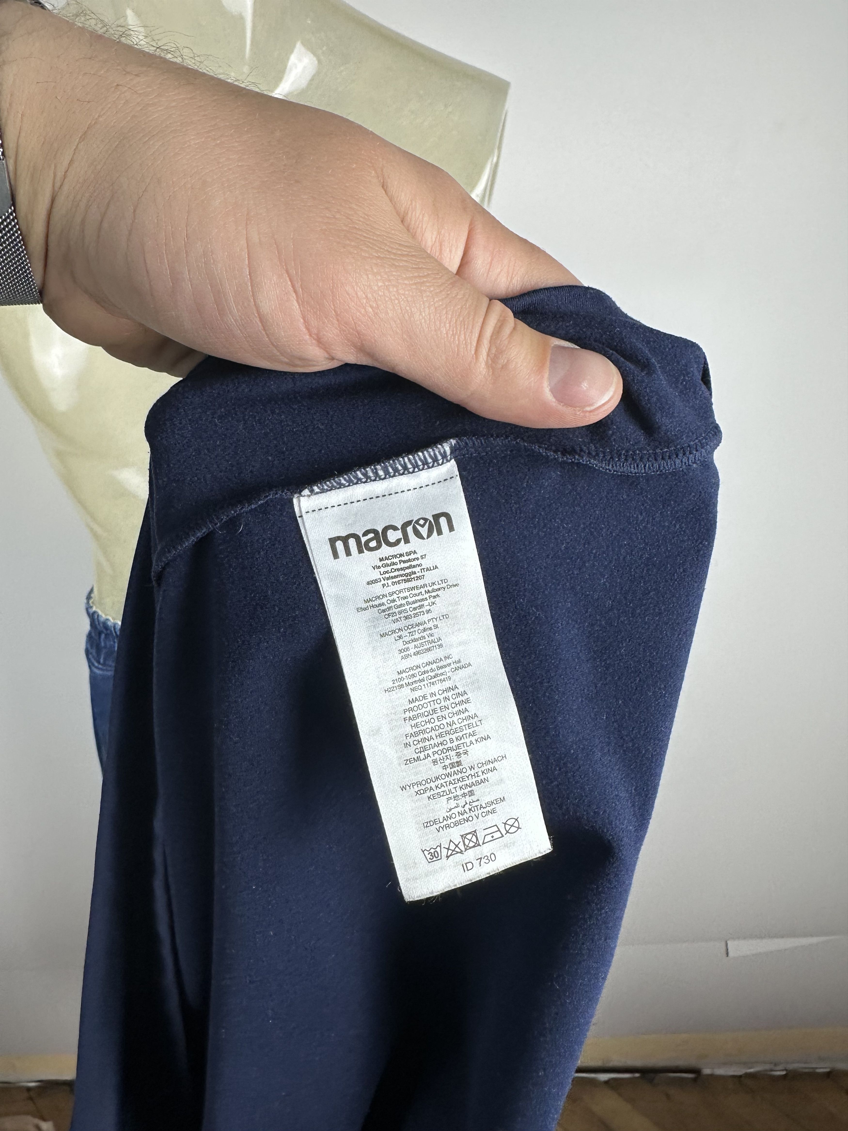 Macron Reading FC 2022 Suit Macron Track Top Soccer Long Sleeve Size US XL / EU 56 / 4 - 10 Thumbnail