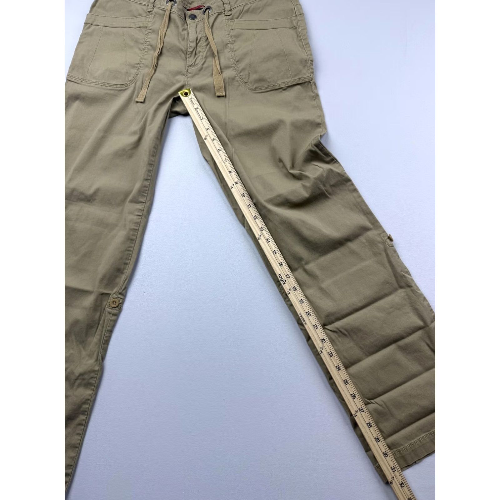 The North Face The North Face Pants Beige Twill Convertible Adjustable Waist Womens 12 Khakis Regular Stretch Pockets 31in Inseam Casual Travel Mens? Womens Size 34" / US 12 / IT 48 - 5 Thumbnail