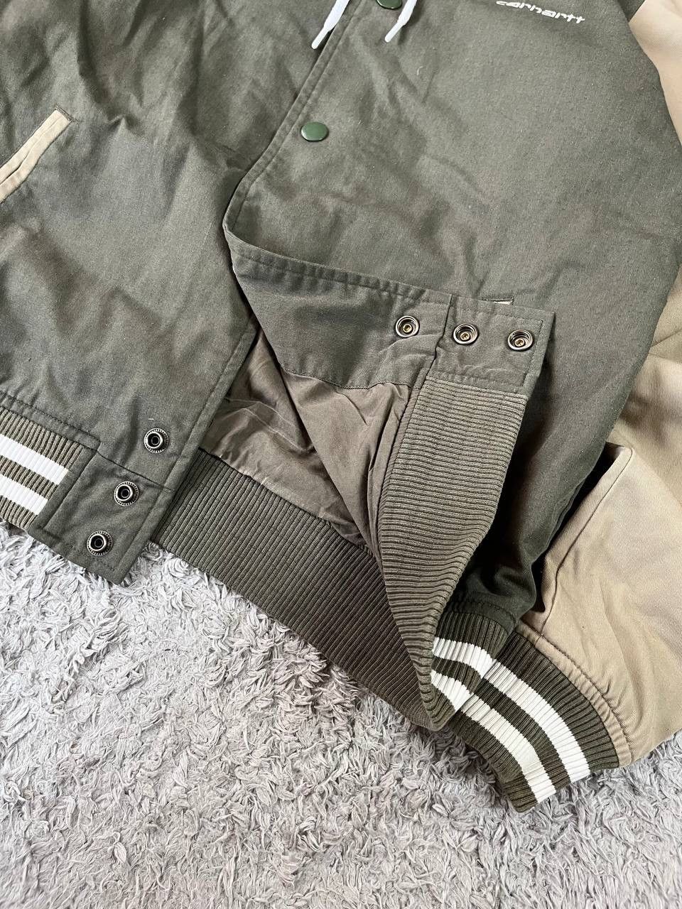 Carhartt × Vintage Carhartt Light Jacket Bomber Streetwear Logo Rare Size US S / EU 44-46 / 1 - 5 Thumbnail