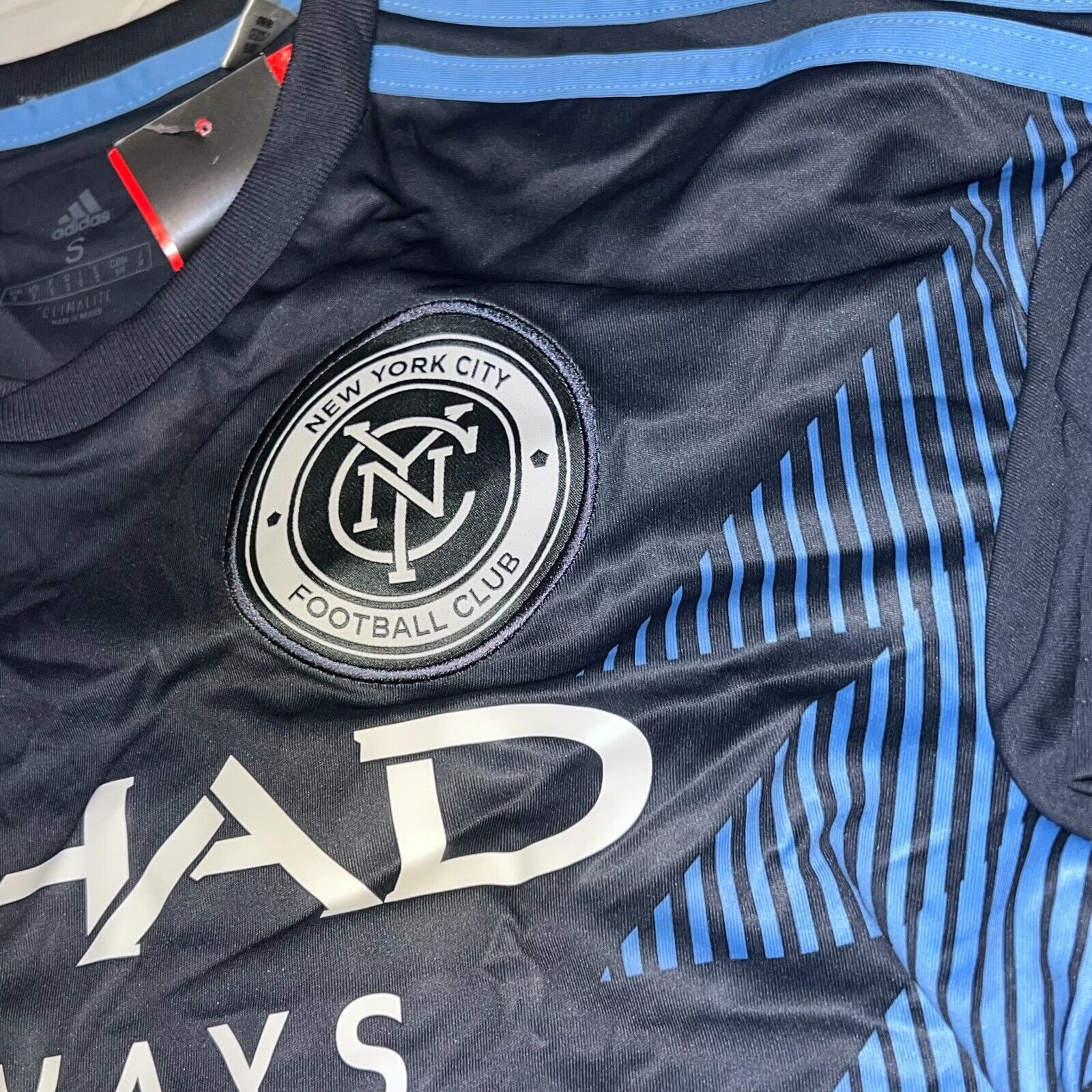 Adidas Adidas 2018 MLS New York F.C Soccer Jersey Men'sSmall CE3257 Size US S / EU 44-46 / 1 - 3 Thumbnail
