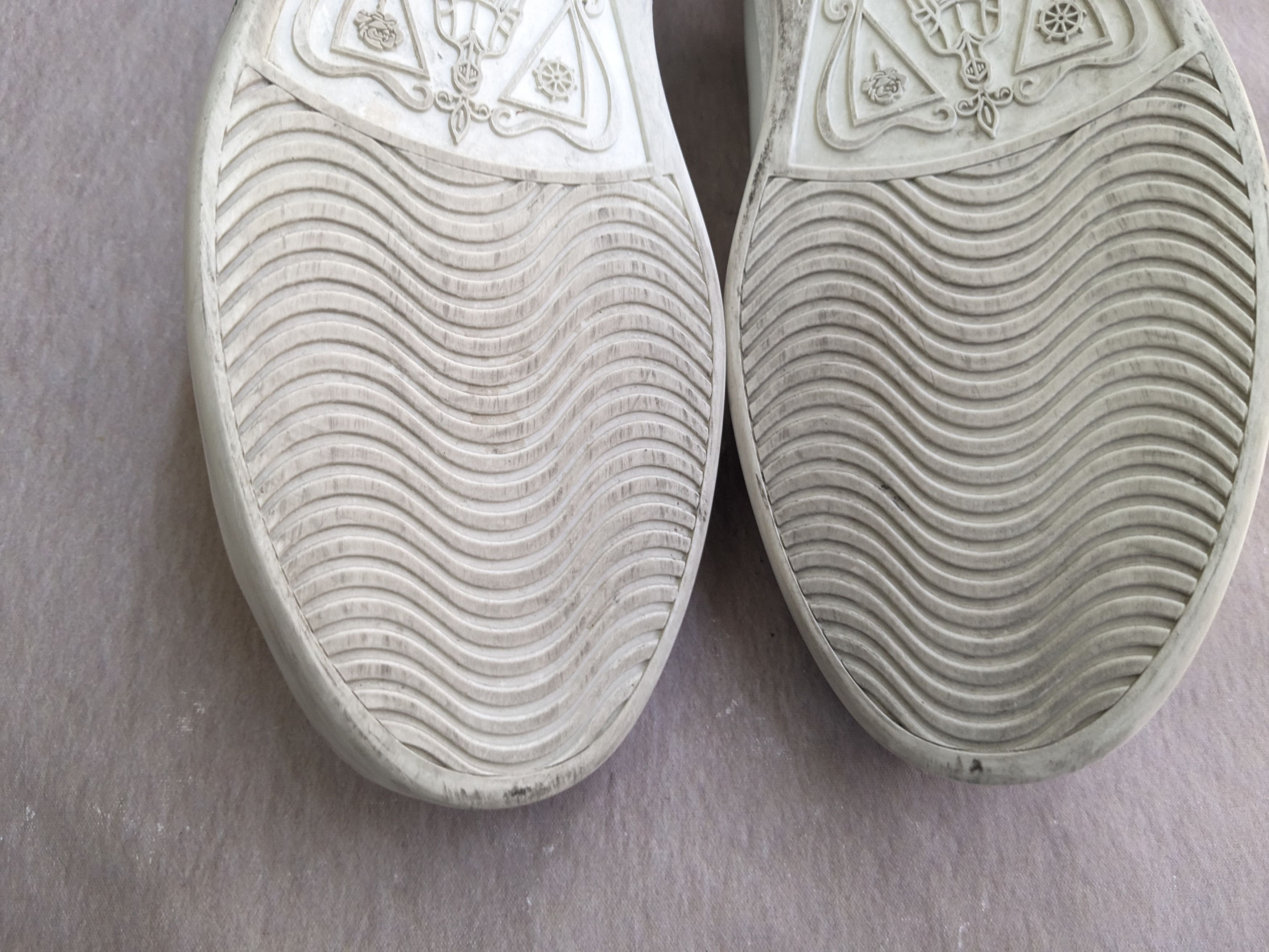 Gucci Gucci Ace Sneakers White Leather GG 7.5 Low Tops Size US 7.5 / EU 40-41 - 14 Thumbnail
