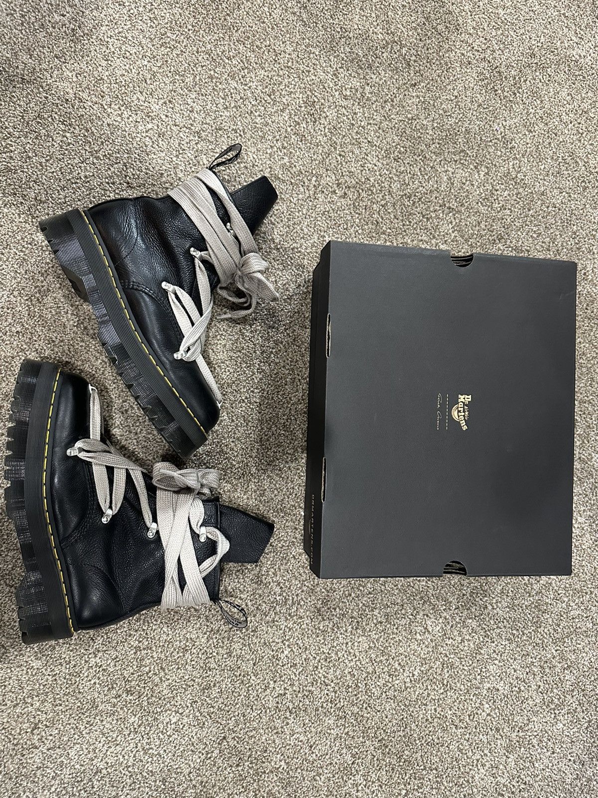 Rick Owens x Dr.Martens QUAD PENT 1460（1460 Rick Owens Pent