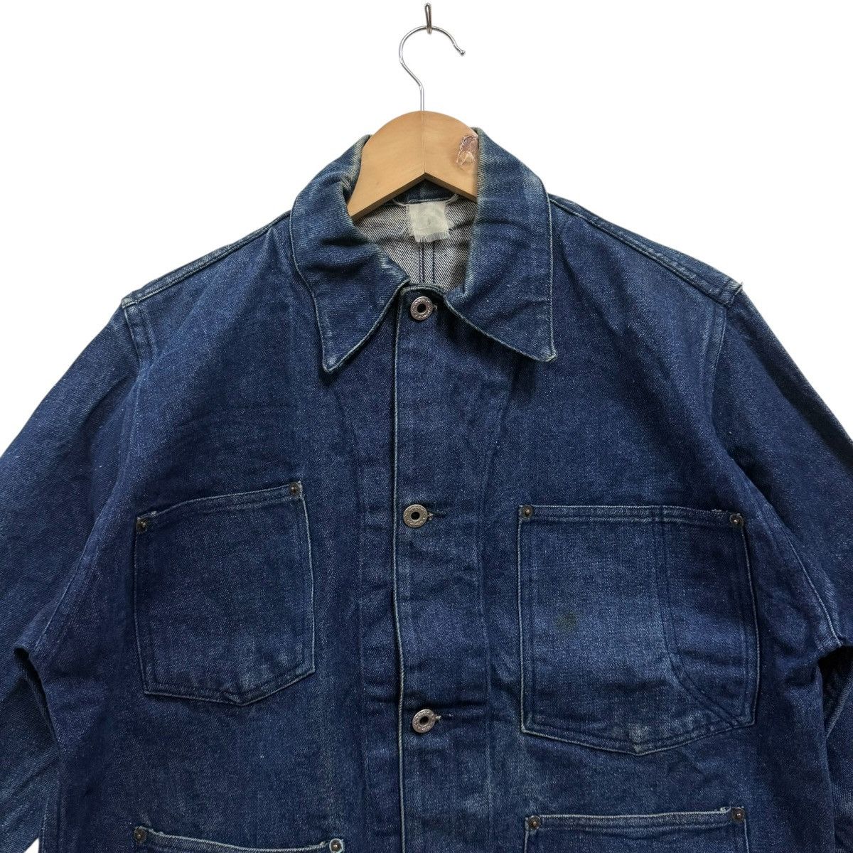 Japanese Brand Vintage Denim Chore Jacket Japanese Brand Size US M / EU 48-50 / 2 - 3 Thumbnail