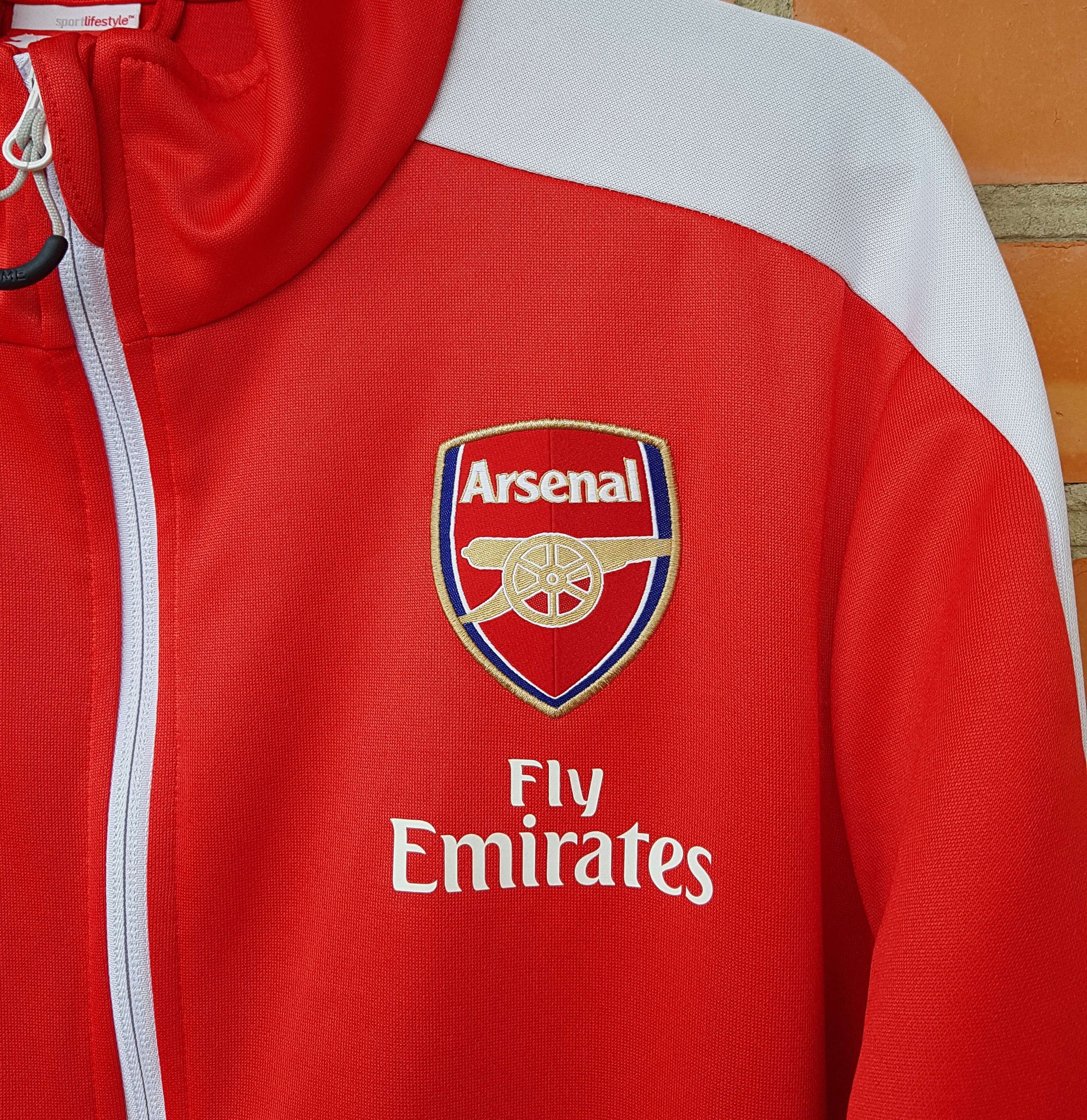 Puma Puma Arsenal Full Zip Football Track Top Jacket sz S Size US S / EU 44-46 / 1 - 3 Thumbnail