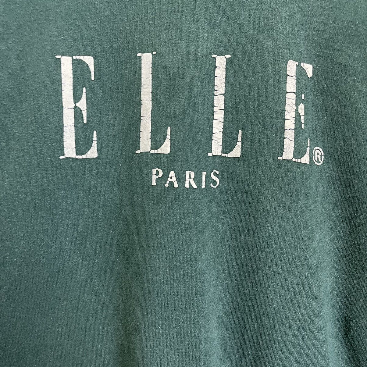 Designer Vintage Elle Paris Big Logo Sweatshirt Size US M / EU 48-50 / 2 - 5 Thumbnail