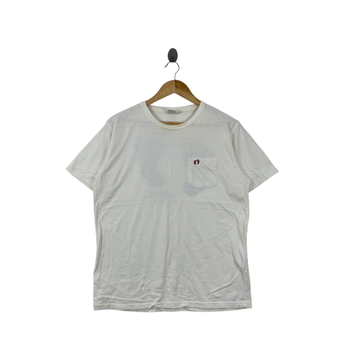 Hang Ten Vintage HANG TEN CALIFORNIA Surf Foot Logo Tee Shirt Top Size US XL / EU 56 / 4 - 2 Thumbnail