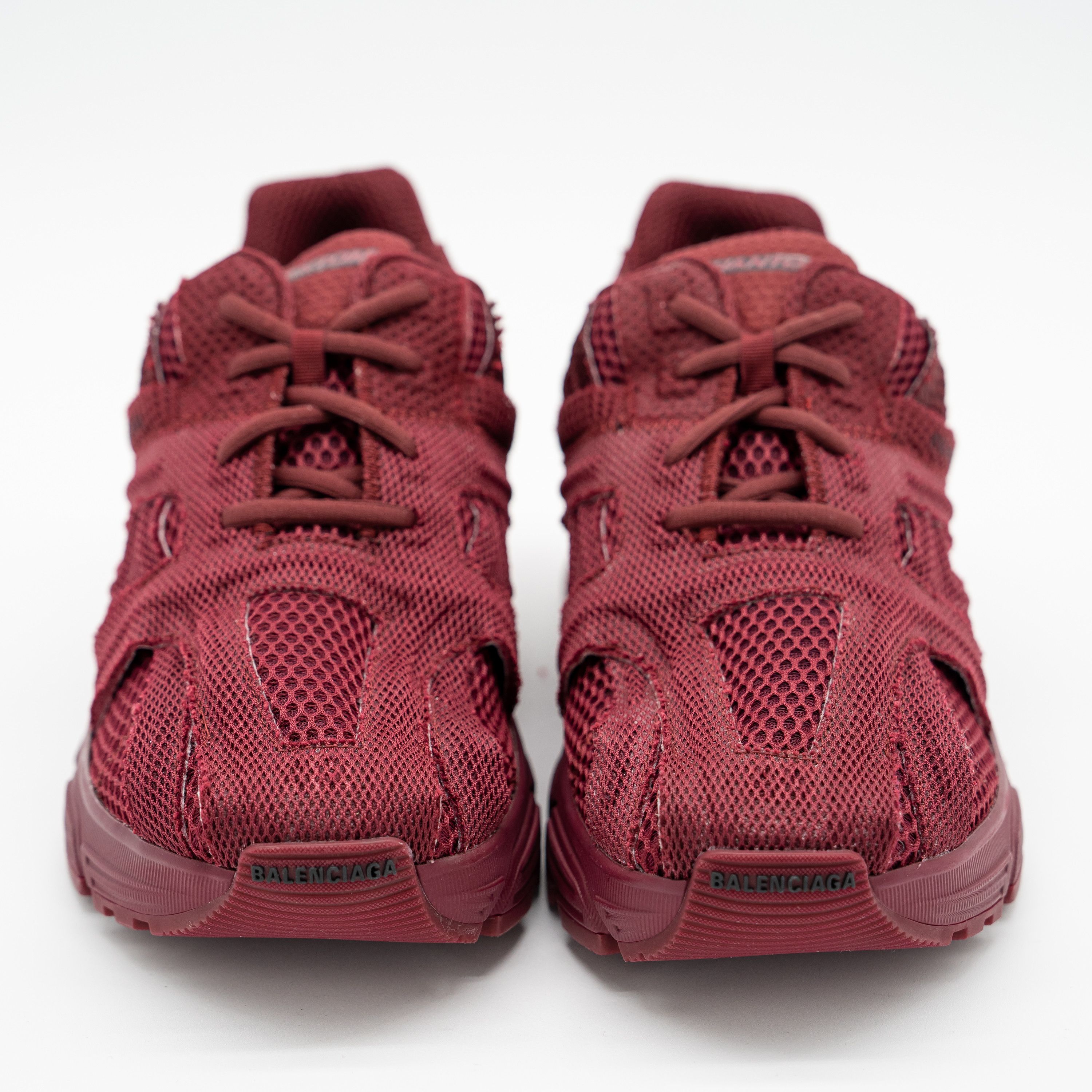 Balenciaga 40 EU / 10 US Balenciaga Phantom Sneakers Burgundy Mesh Size US 10 / IT 40 - 2 Thumbnail