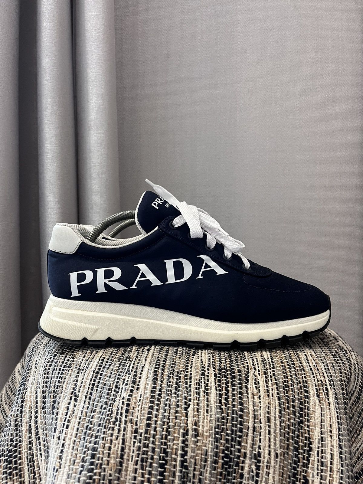 Nylon Piuma Runner incontrollable Sneakers