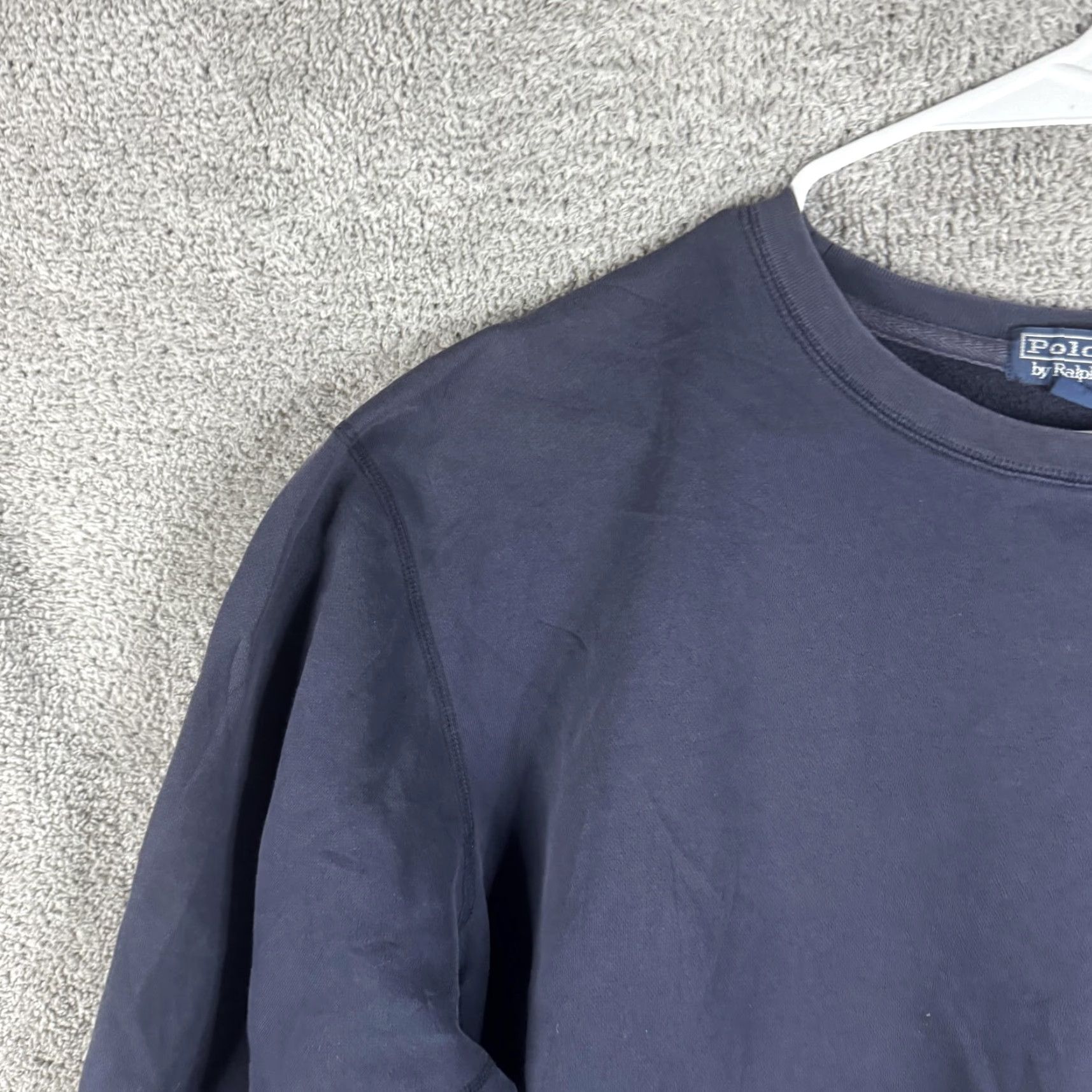 Polo Ralph Lauren Polo Ralph Lauren Sweatshirt Mens XL Blue Crewneck Fleece Pullover Pony Logo Weekend Casual Statement Size US XL / EU 56 / 4 - 5 Thumbnail