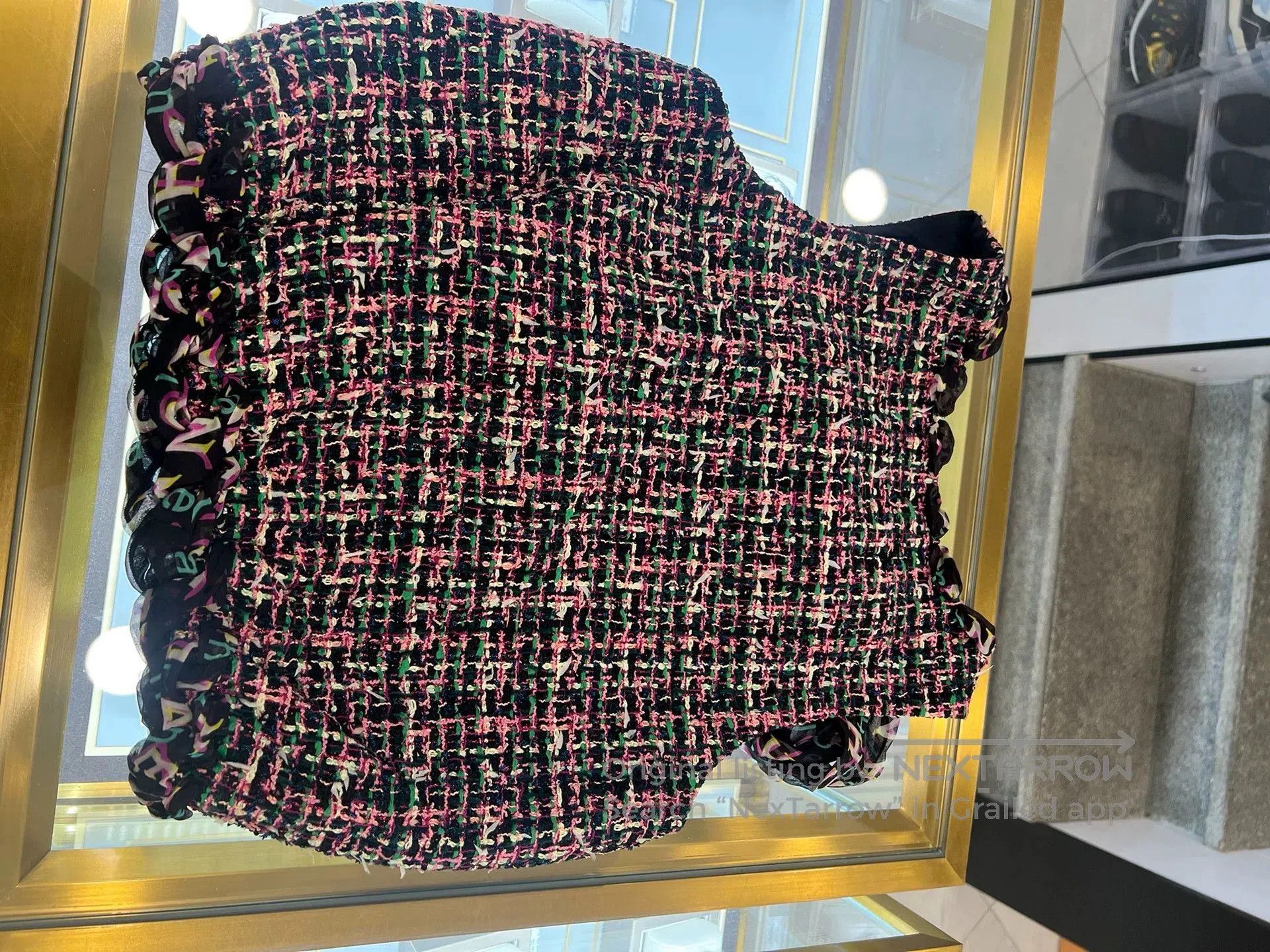 Chanel CHANEL Silk Tweed Sleeveless Vest. Size US S / EU 44-46 / 1 - 7 Thumbnail