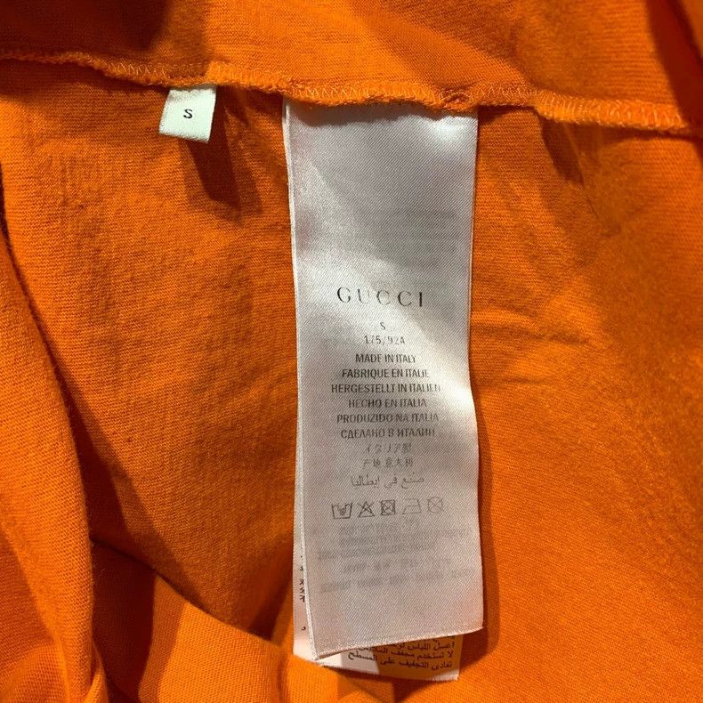 Gucci Gucci Gucci orange double G short sleeves 2501-Nextarrow Size US S / EU 44-46 / 1 - 4 Thumbnail