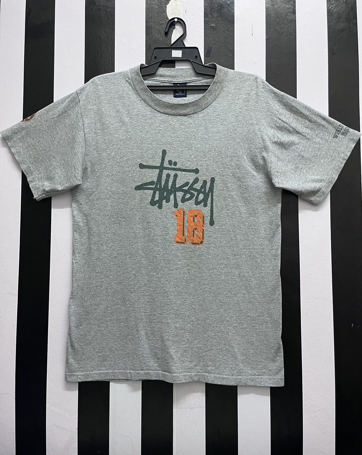 Stussy Stussy 18 World League 1980-1998 tee size M Size US M / EU 48-50 / 2 - 5 Thumbnail