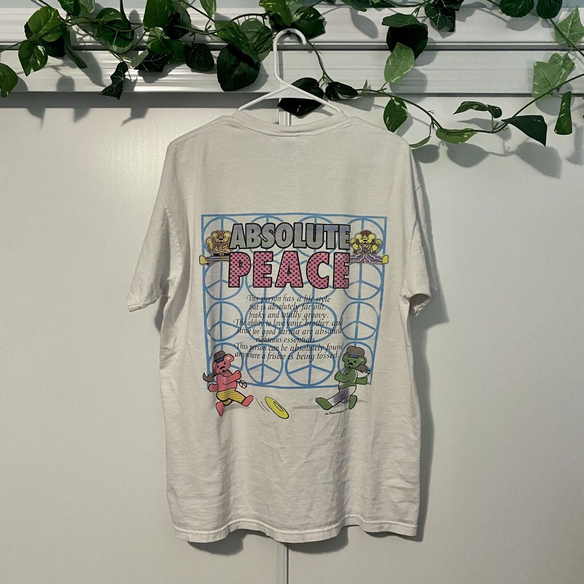 Band Tees Vintage 1994 Grateful Dead Absolute Peace Band Tee Size US L / EU 52-54 / 3 - 1 Thumbnail