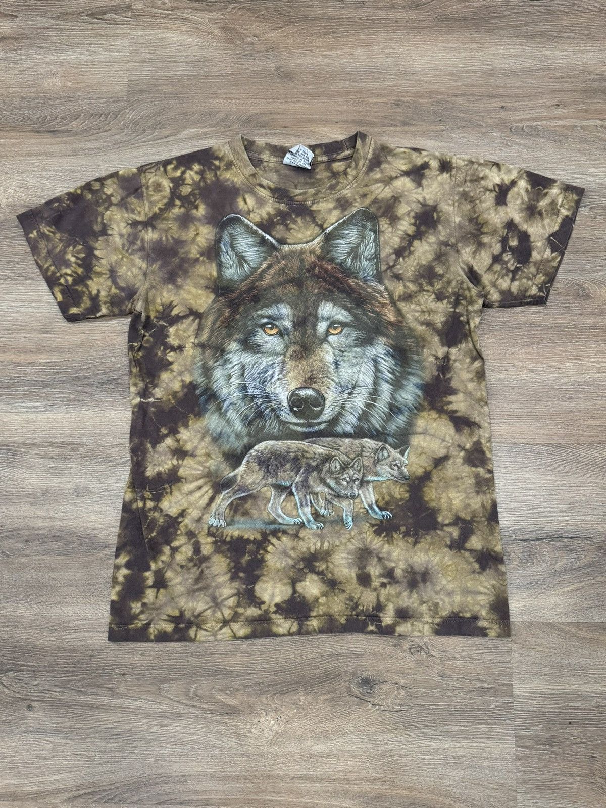 Vintage Vintage Rock Eagle Wolf Shirt Size US M / EU 48-50 / 2 - 1 Thumbnail