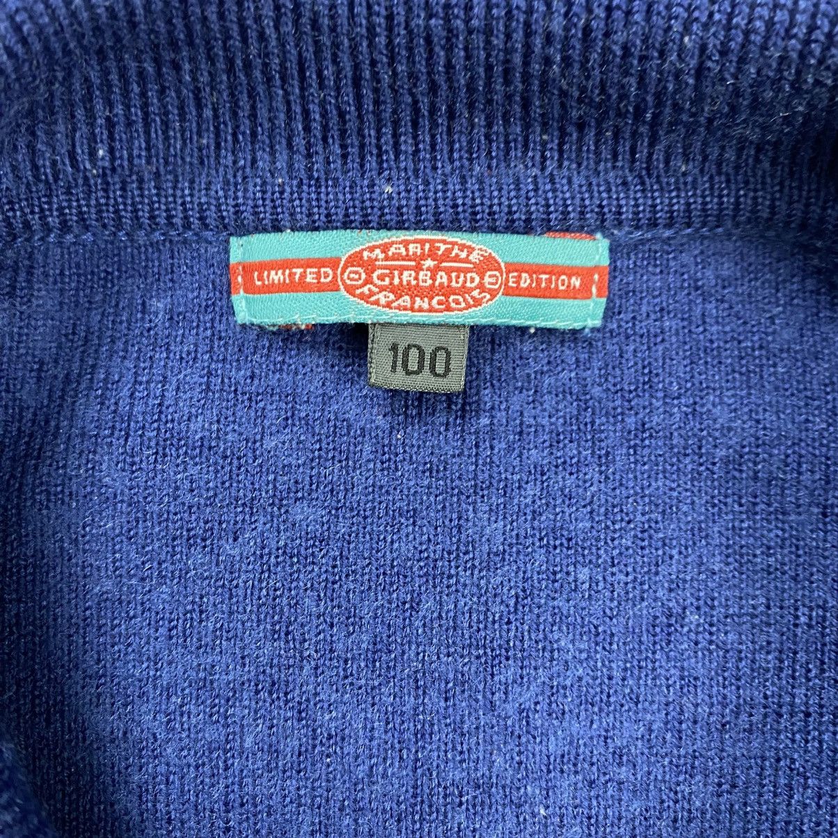 Marithe + Francois Girbaud Vintage marithe francoise girbaud half zip knit sweatet Size US M / EU 48-50 / 2 - 8 Thumbnail