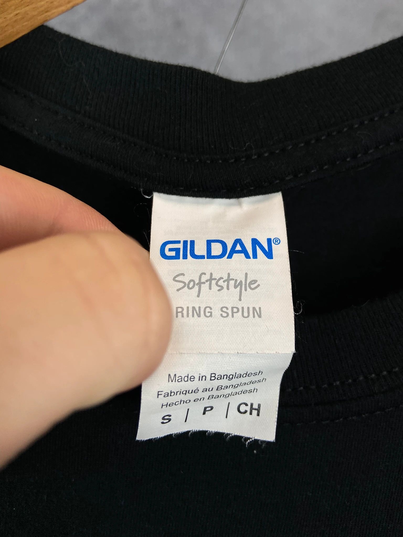 Gildan Gildan Black Tee / Classic Blank Minimal (S) Size US S / EU 44-46 / 1 - 3 Thumbnail