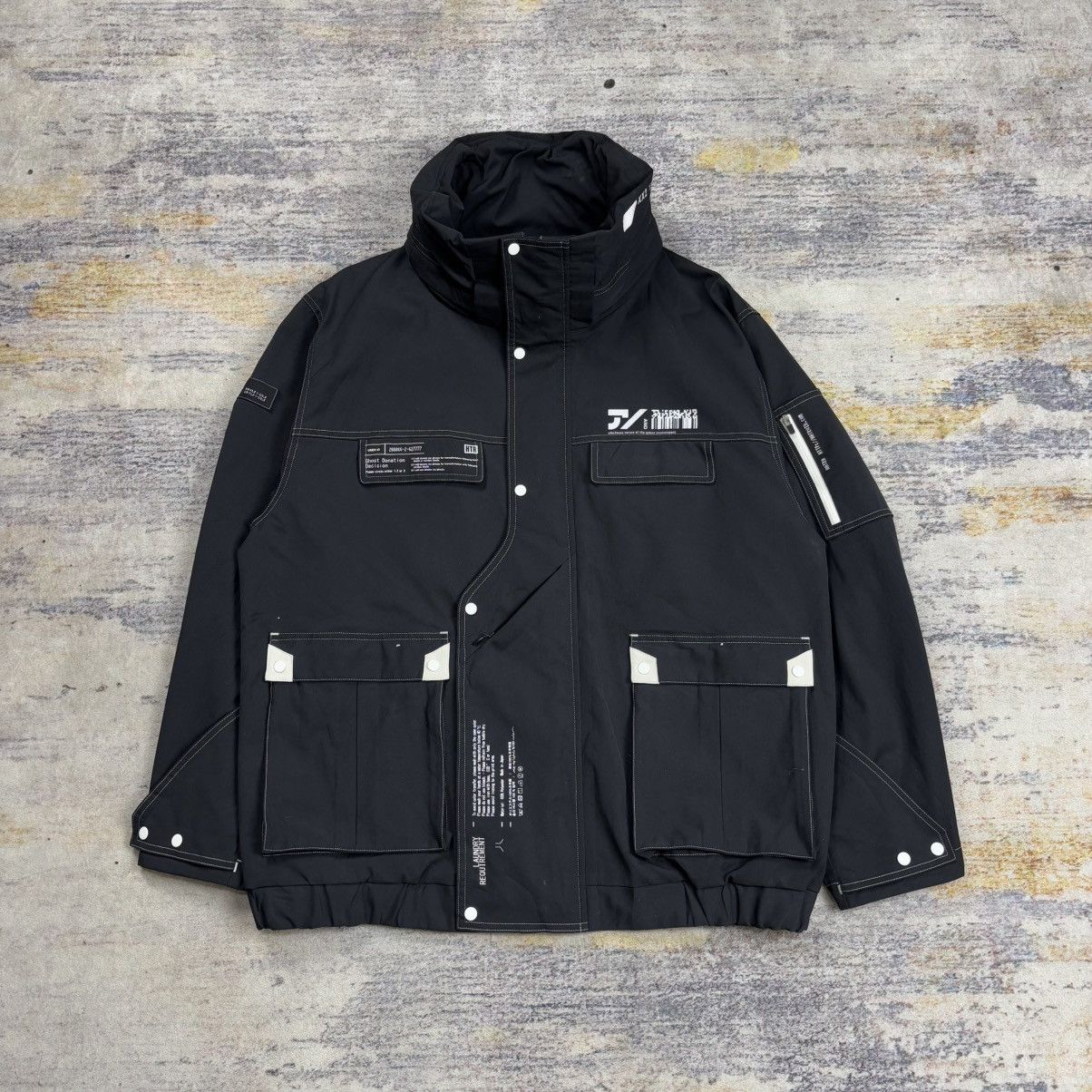 HATRA Hatra x Palm Maison ghost plant oversize multi pocket jacket Size US M / EU 48-50 / 2 - 1 Thumbnail