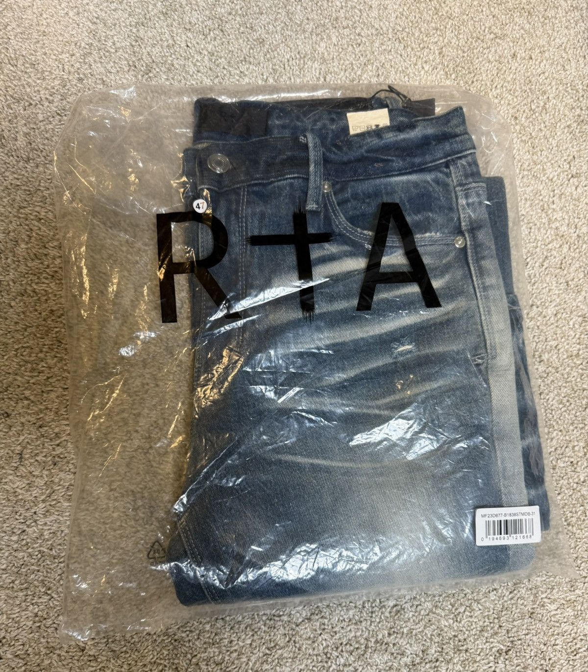 Rta RTA Oliver Skinny Jeans Size US 31 - 7 Thumbnail