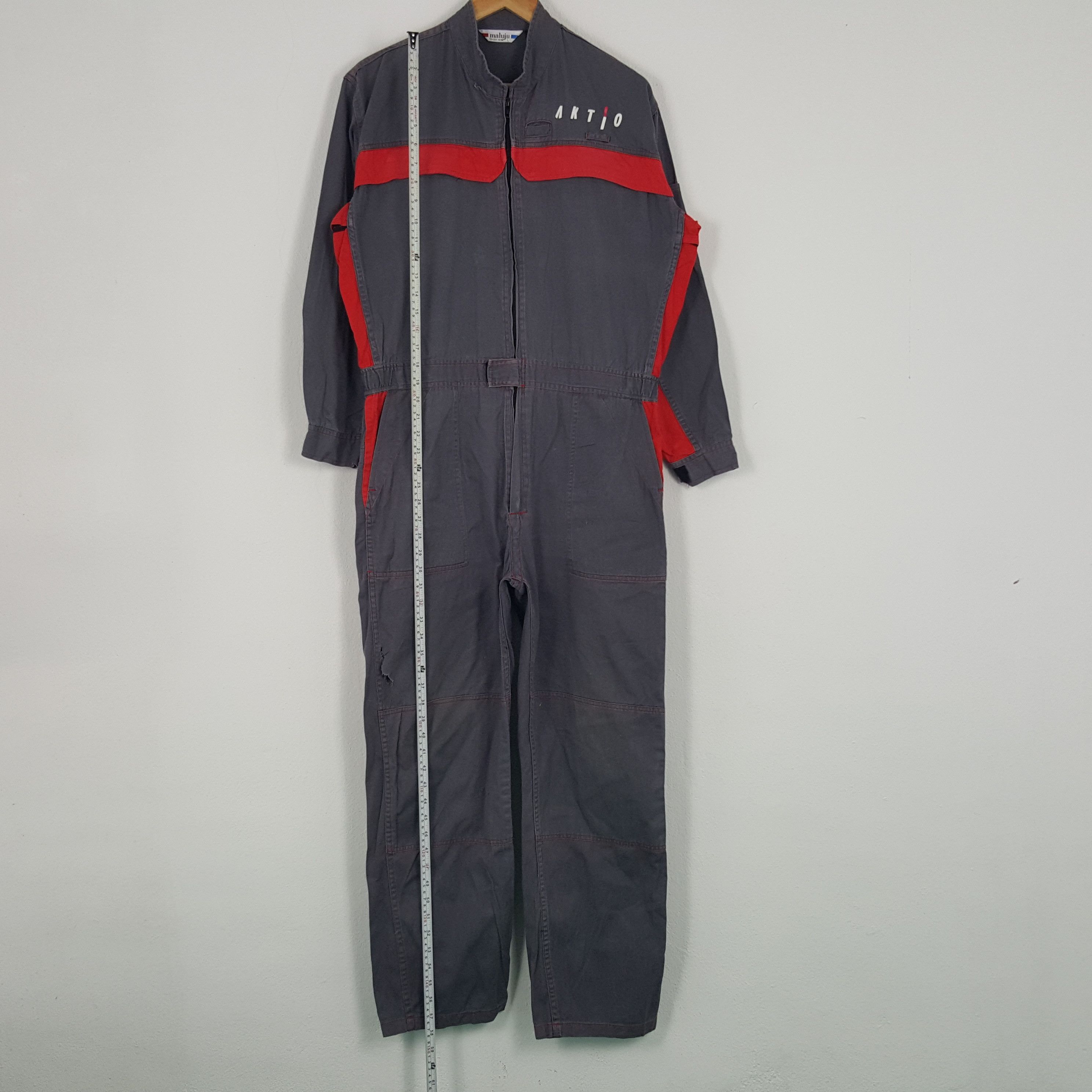Japanese Brand × Vintage Vintage Aktlo Japanese Workwear Style Coverall Jacket Size US M / EU 48-50 / 2 - 7 Thumbnail