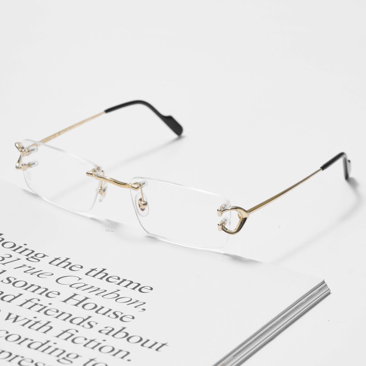 Cartier CARTIER CT0344O 001 GLASSES Size ONE SIZE - 2 Thumbnail