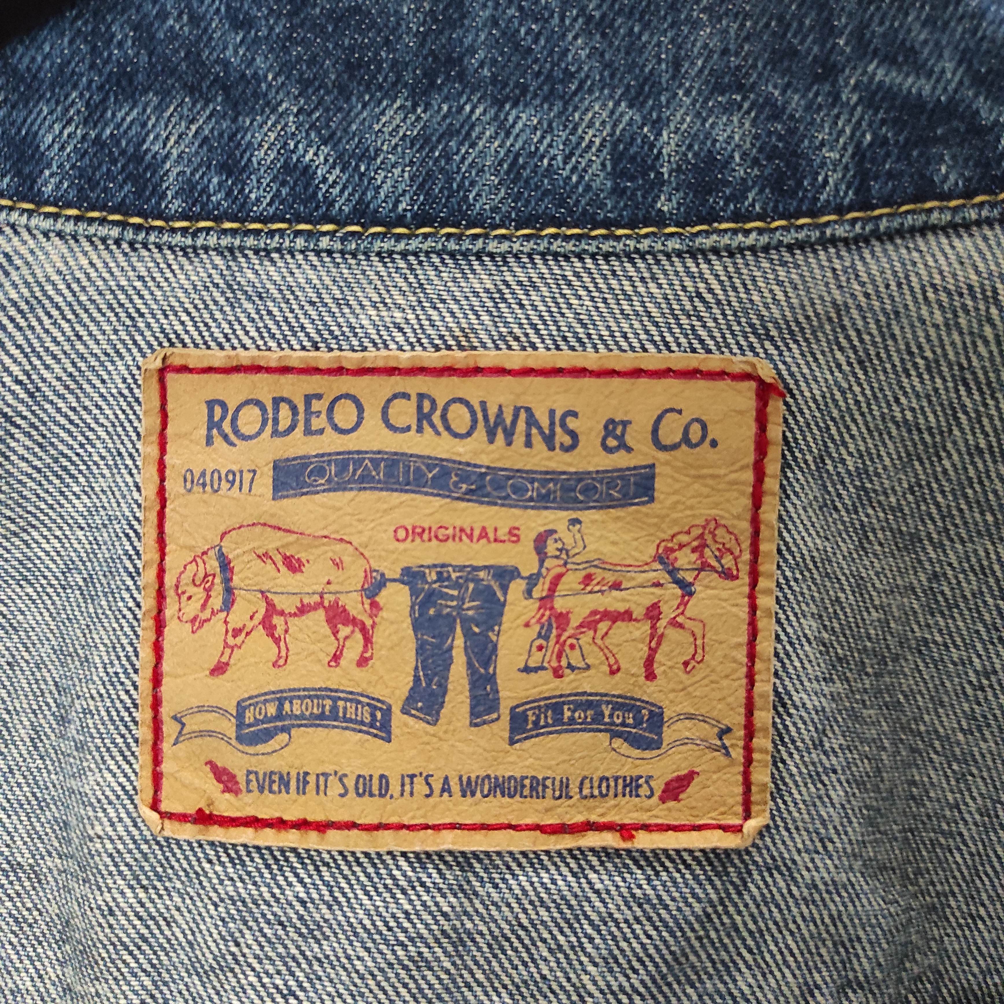 Hysteric Glamour Rodeo Crowns Denim jacket Size US S / EU 44-46 / 1 - 7 Thumbnail
