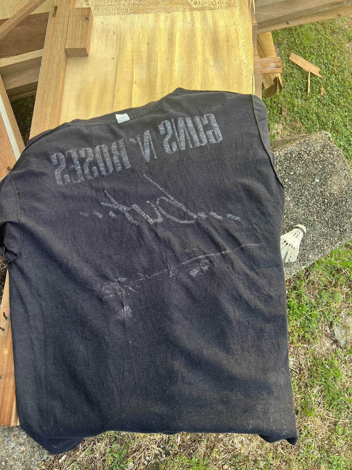 Band Tees Guns N Roses - Vintage 1989 Size US L / EU 52-54 / 3 - 13 Thumbnail