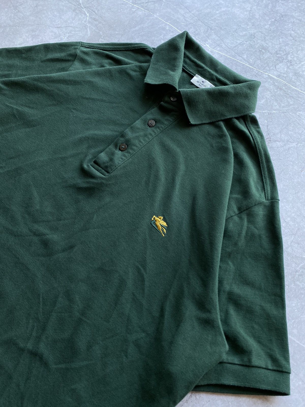 Etro Luxury Etro Milano Relaxed Polo Shirt Made in Italy Size US XXL / EU 58 / 5 - 4 Thumbnail
