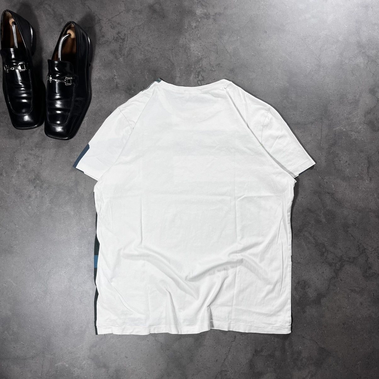 Burberry Burberry 00s Vintage Nova Check Fullprint Tee Tshirt Size US XL / EU 56 / 4 - 10 Thumbnail