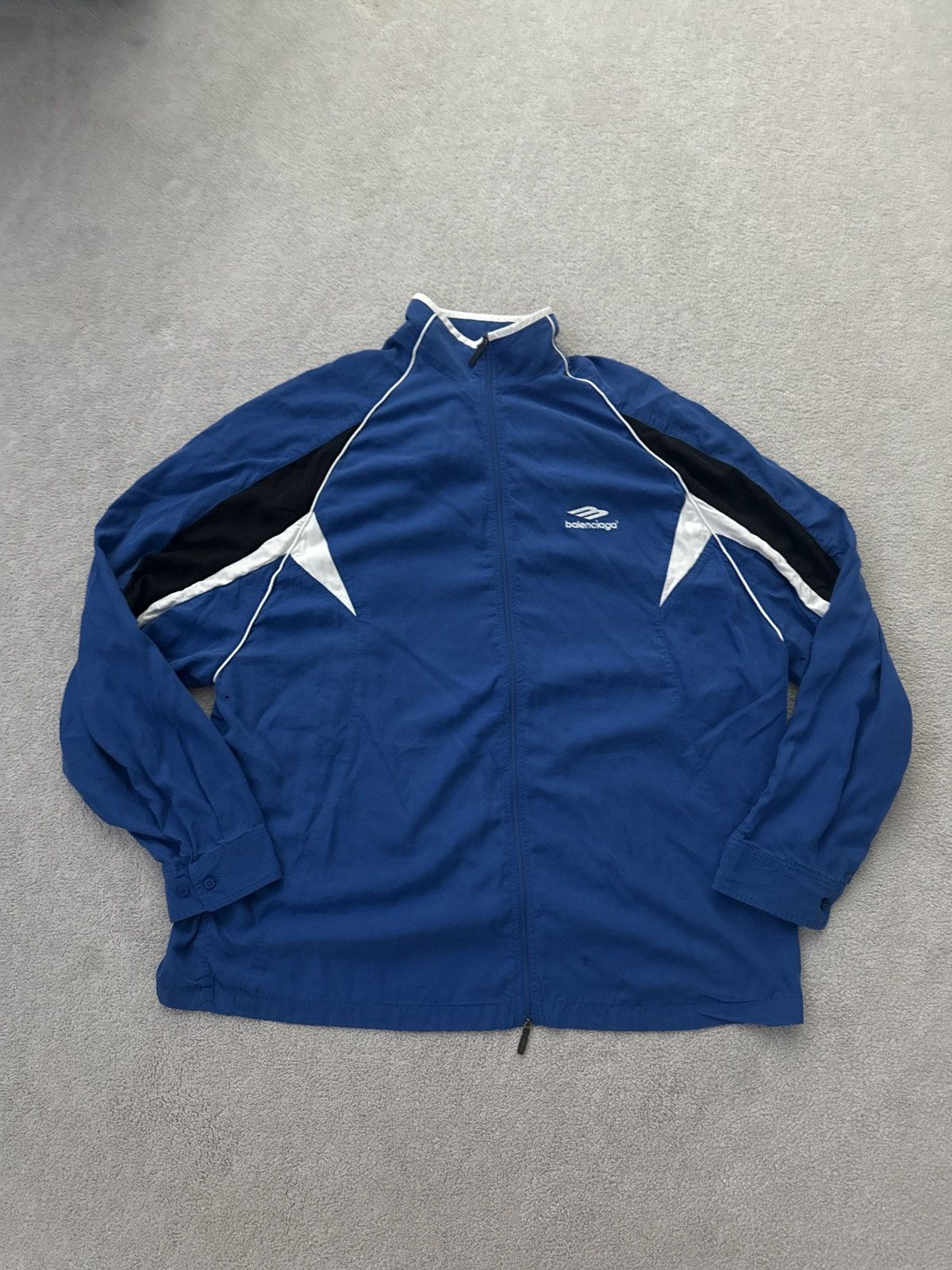 Balenciaga Balenciaga Sporty B Oversized Track Jacket Size US XXL / EU 58 / 5 - 1 Thumbnail