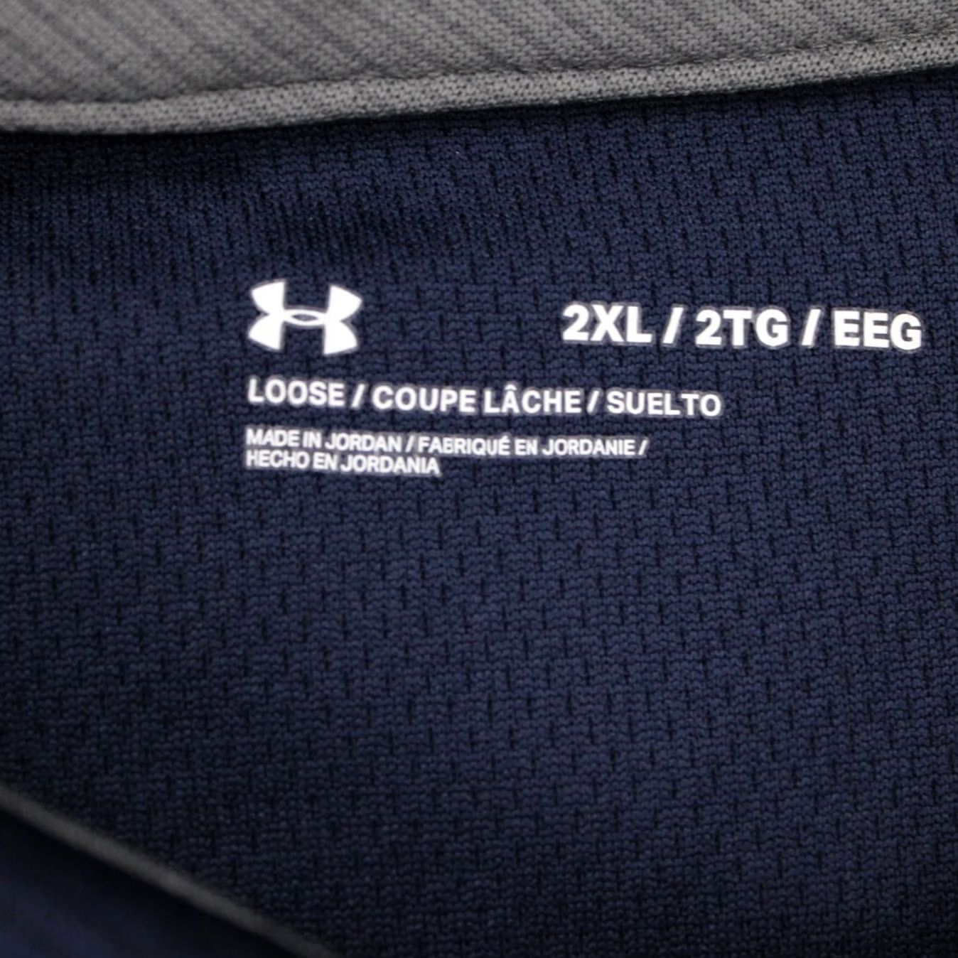 Under Armour Under Armour Polo Shirt Men 2XL Blue Short Sleeve HeatGear Regular Fit Polo Mens Blue Shirt Size US XXL / EU 58 / 5 - 7 Thumbnail