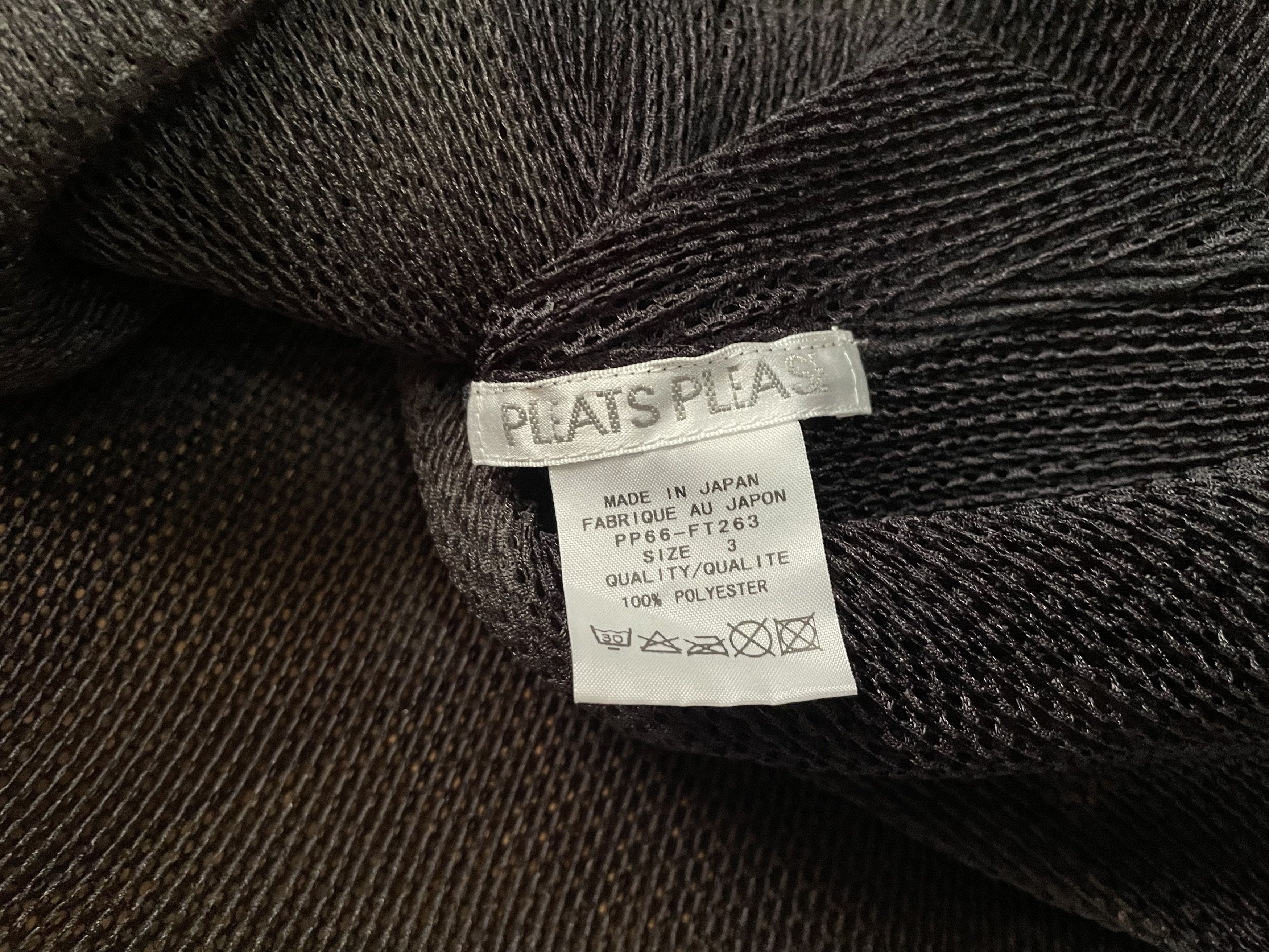 Pleats Please Issey Miyake Pleats Please - Mesh Tank Top - 3 Tone Size M / US 6-8 / IT 42-44 - 5 Thumbnail