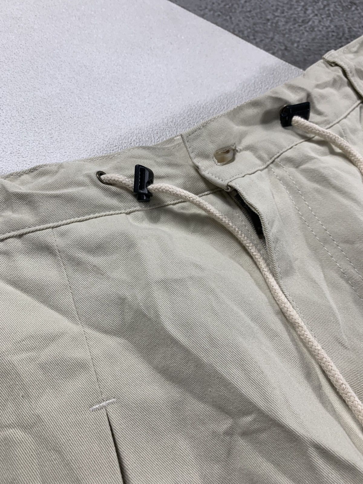 Yohji Yamamoto Costes one tuck twill balloon pants Size US 35 - 9 Thumbnail
