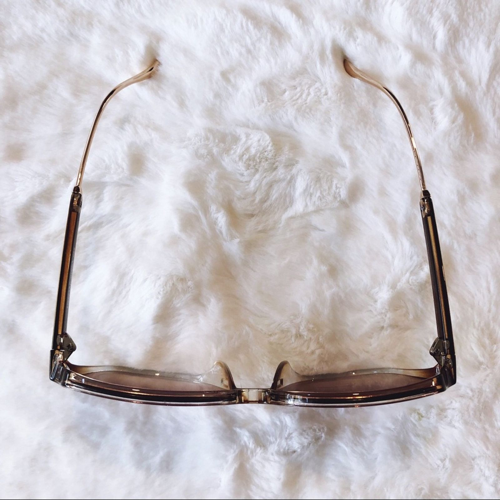 Other Charlotte Brown Oversized Metal Round Sunglasses Size ONE SIZE - 4 Thumbnail