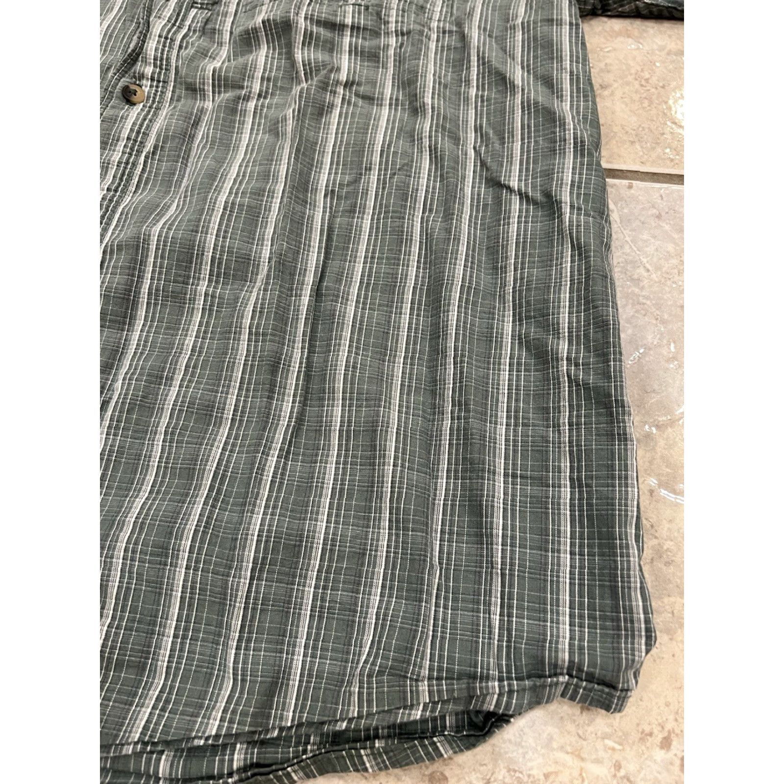 Wrangler Wrangler Shirt Plaid Button-Up Men’s Medium Green Casual Western, Outdoors, Cotton, Short Sleeve, Pockets, All Seasons Size US M / EU 48-50 / 2 - 3 Thumbnail