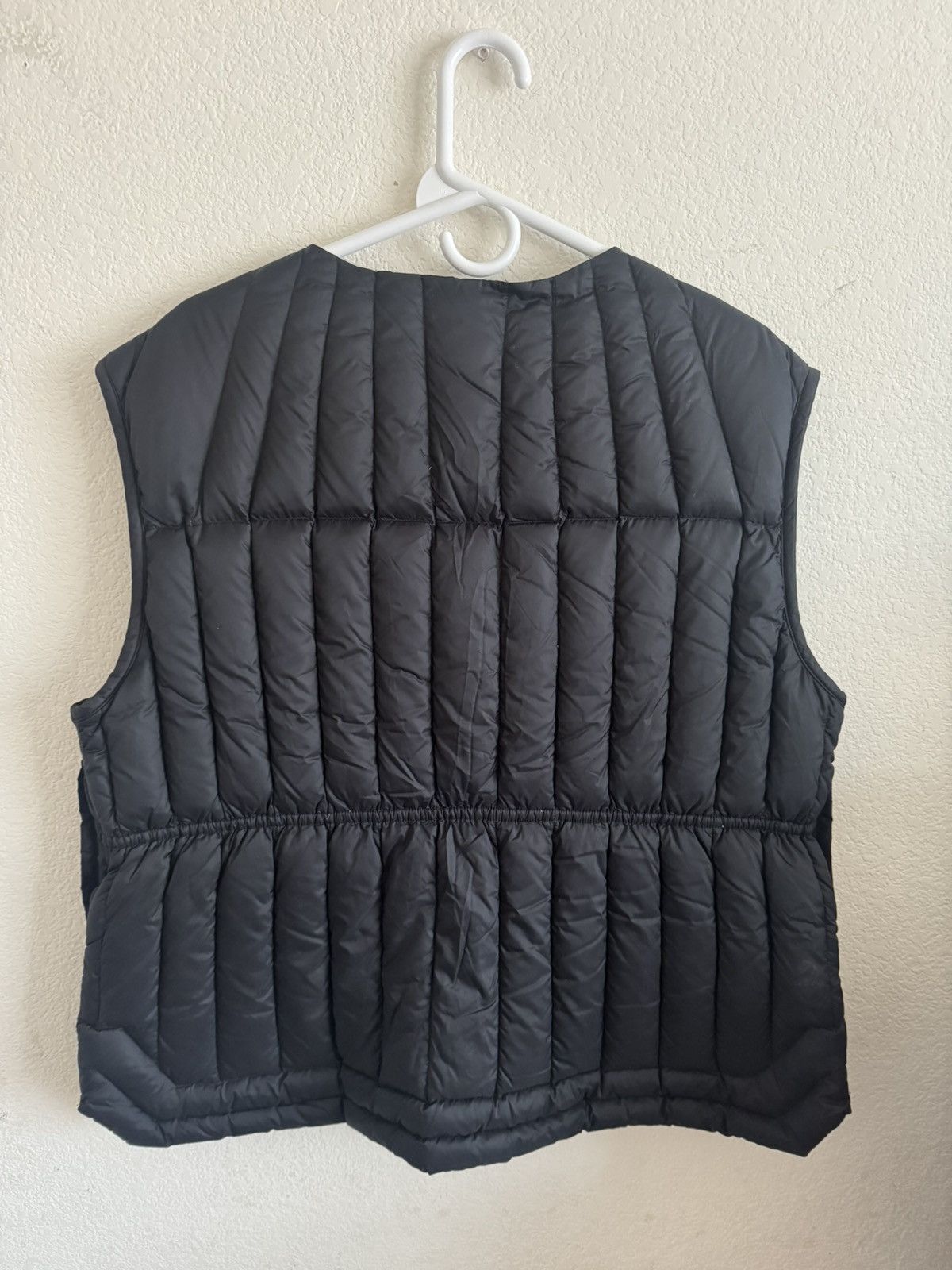 Designer × Rick Owens RICK OWENS GETHSEMANE F/W 21 BLACK CARGO QUILTED DOWN VEST Size US L / EU 52-54 / 3 - 2 Thumbnail