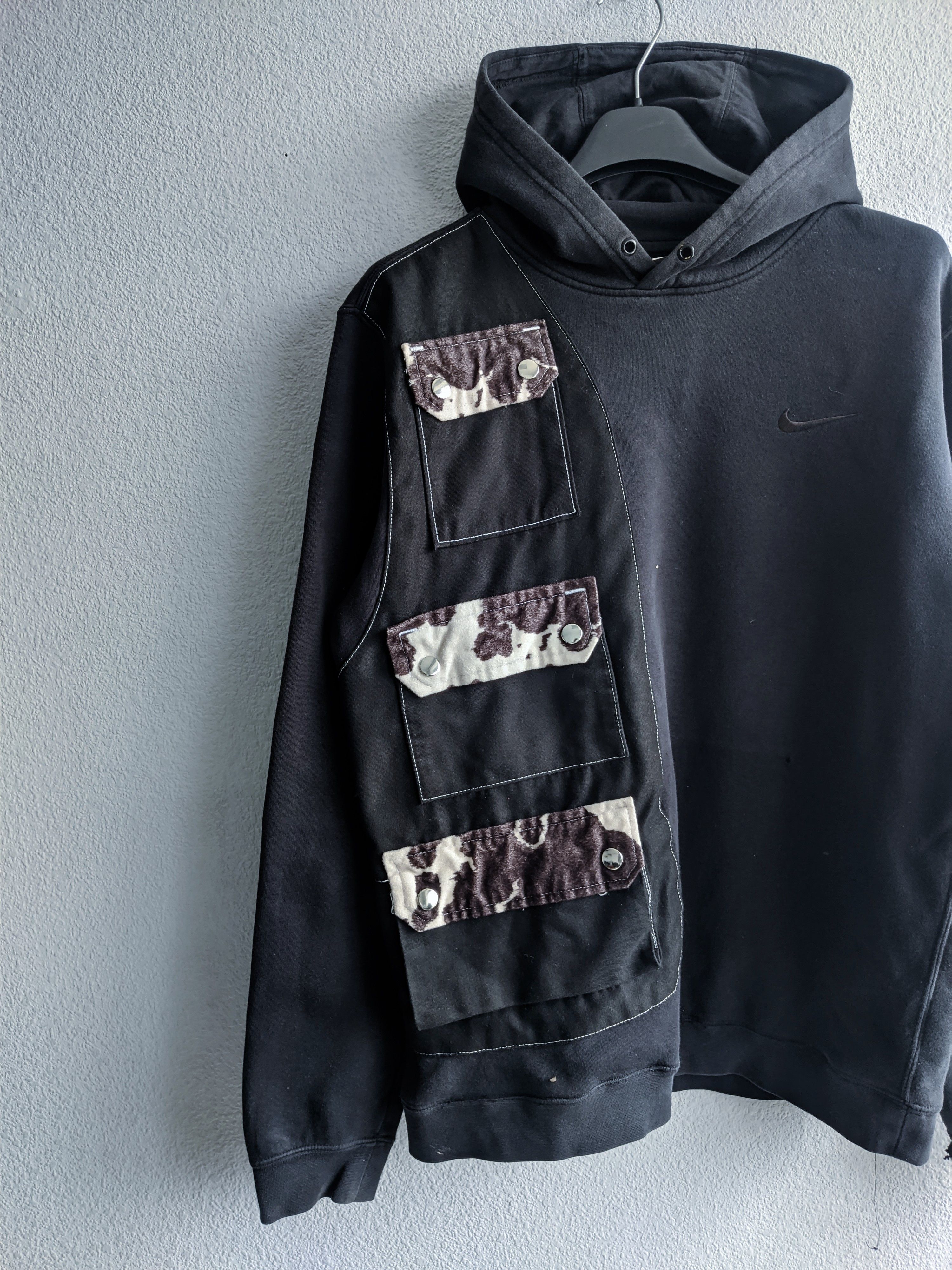Nike Nike hoodie custom multipocket swoosh y2k Size US M / EU 48-50 / 2 - 3 Thumbnail
