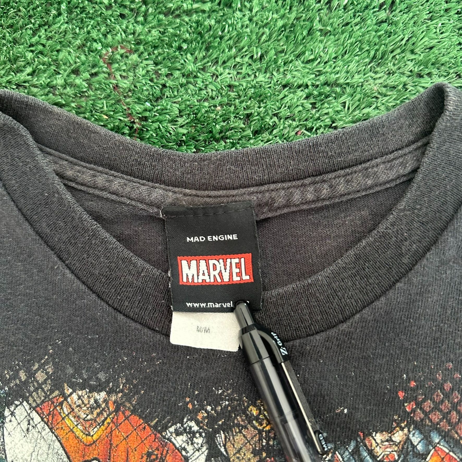 Marvel Comics Vintage Y2K Mad Engine Marvel Comics T-Shirt Civil War Big P Size US M / EU 48-50 / 2 - 5 Thumbnail