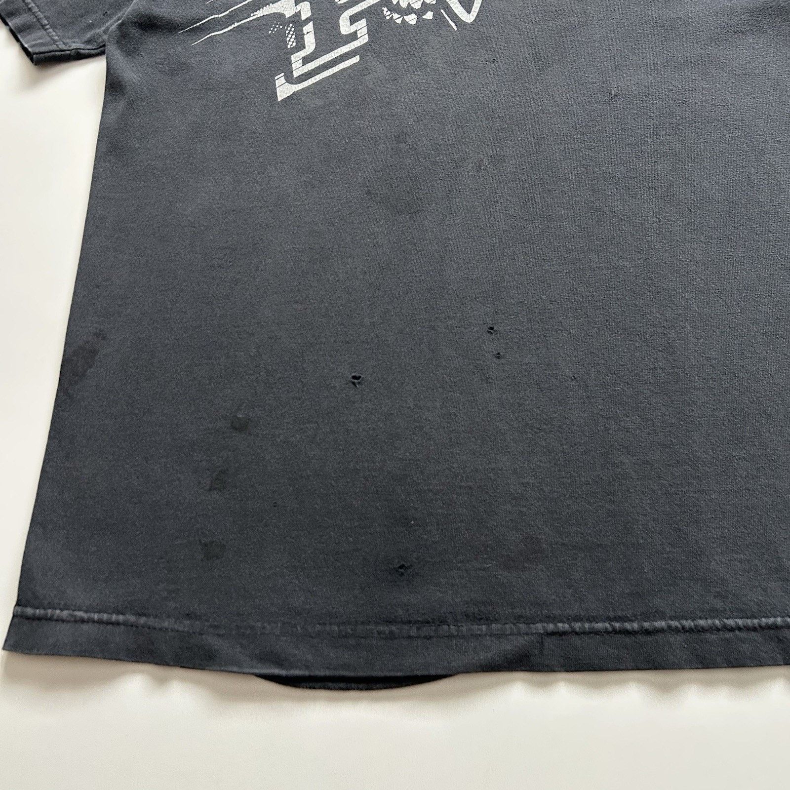Fox Racing Vintage Y2K Fox Racing T Shirt Medium Faded Black Motocross Size US M / EU 48-50 / 2 - 4 Thumbnail