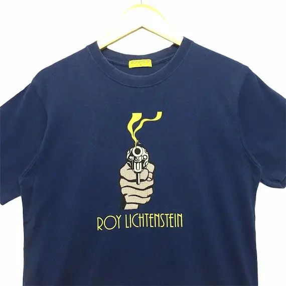 Other Vtg ROY LICHTENSTEIN Smoking Gun Tee shirt Pop Art Shirt Size US M / EU 48-50 / 2 - 6 Thumbnail