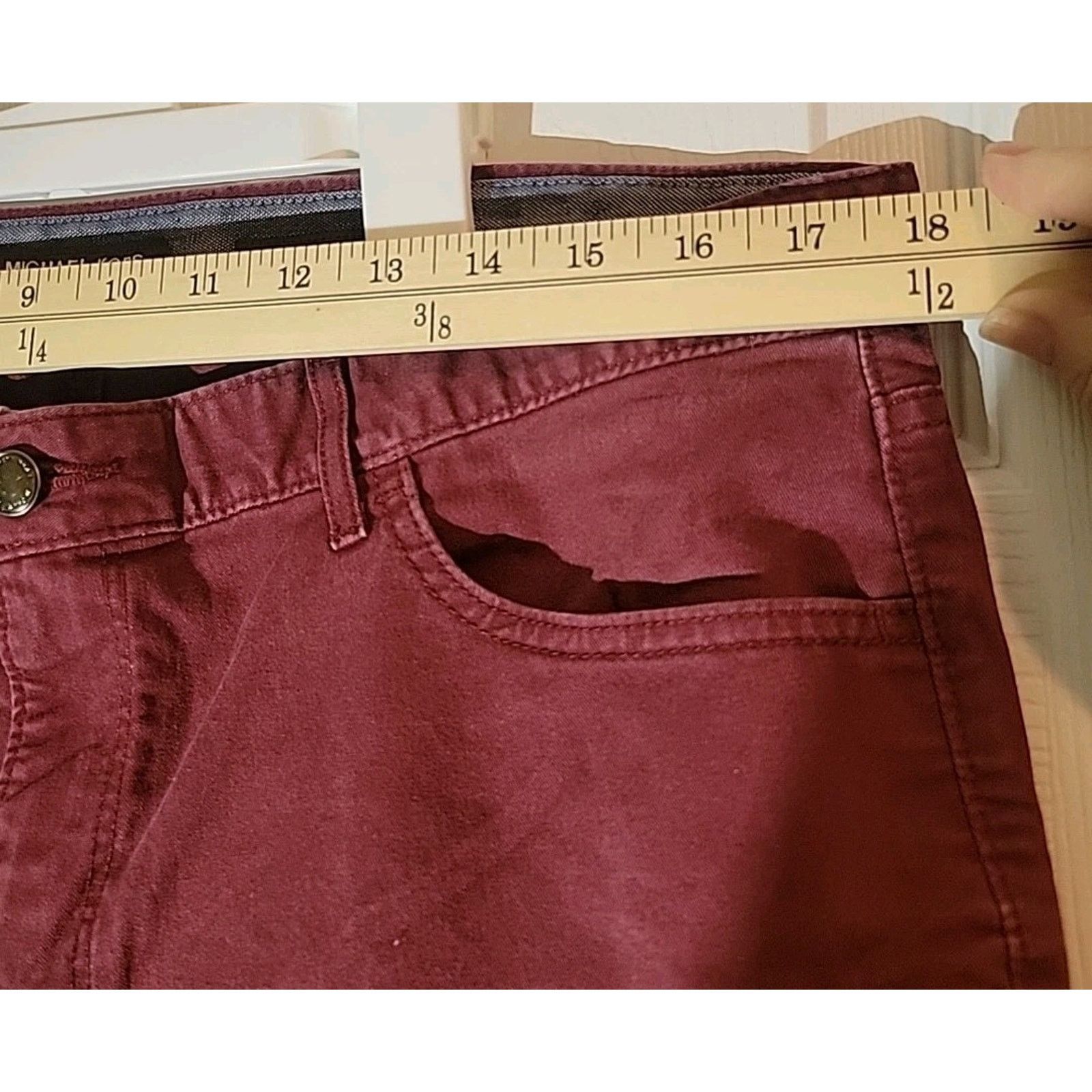 Michael Kors Michael Kors Parker Slim Fit Skinny Jeans 36 W 32 L Stretch Size 36" / US 14 / IT 50 - 13 Thumbnail